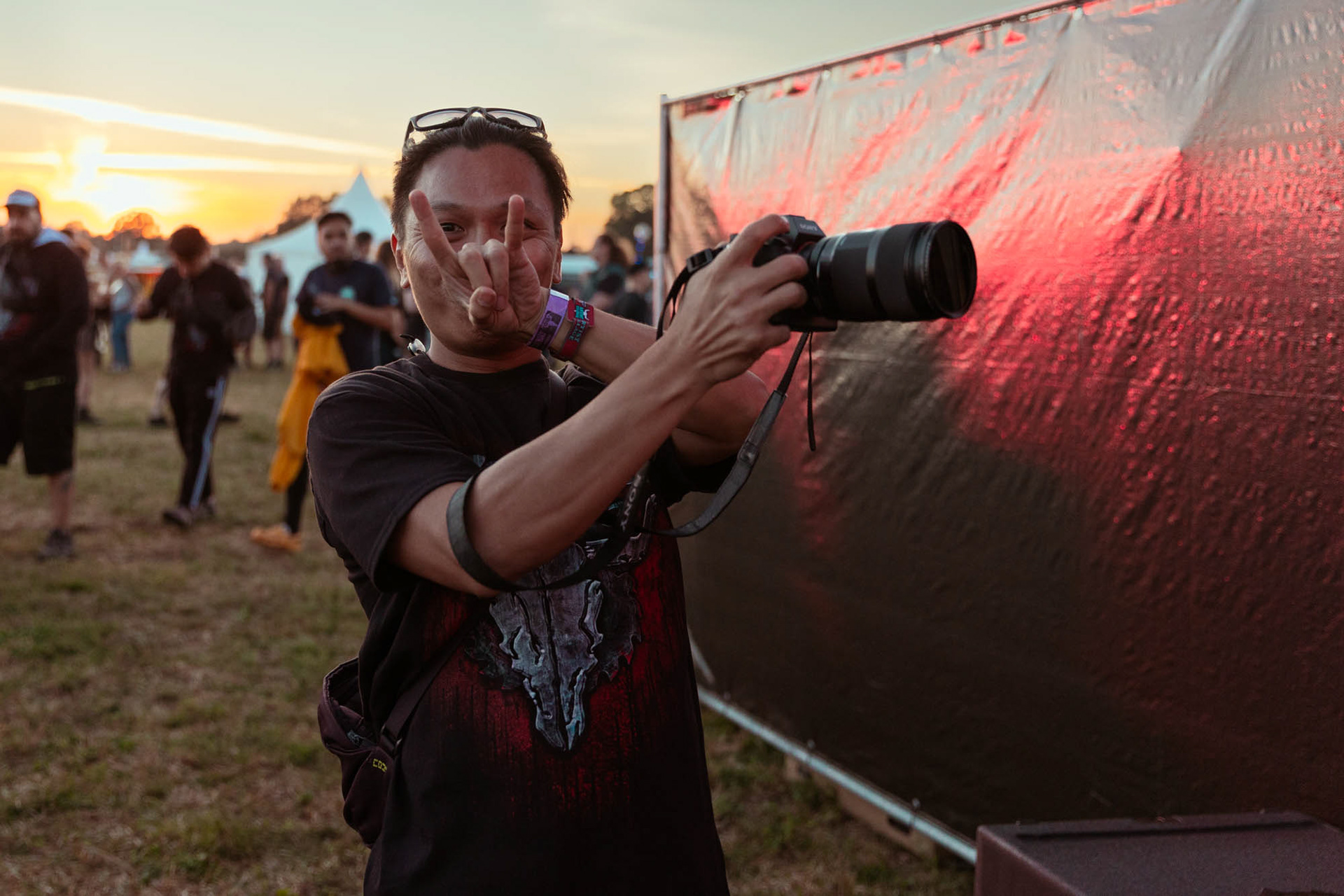 Metalheads at Wacken Open Air 2022