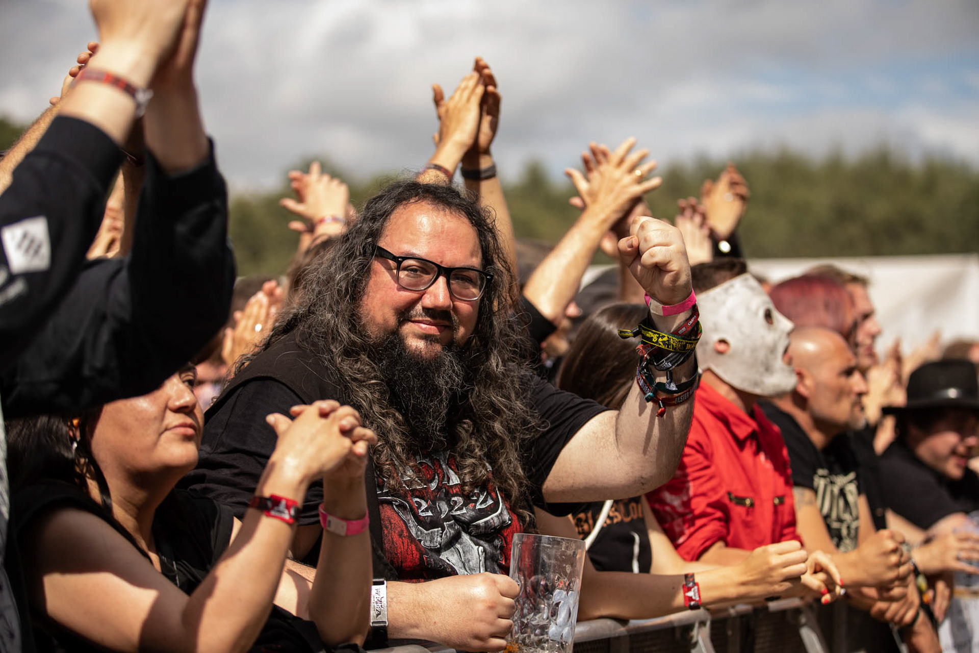 Metalheads at Wacken Open Air 2022
