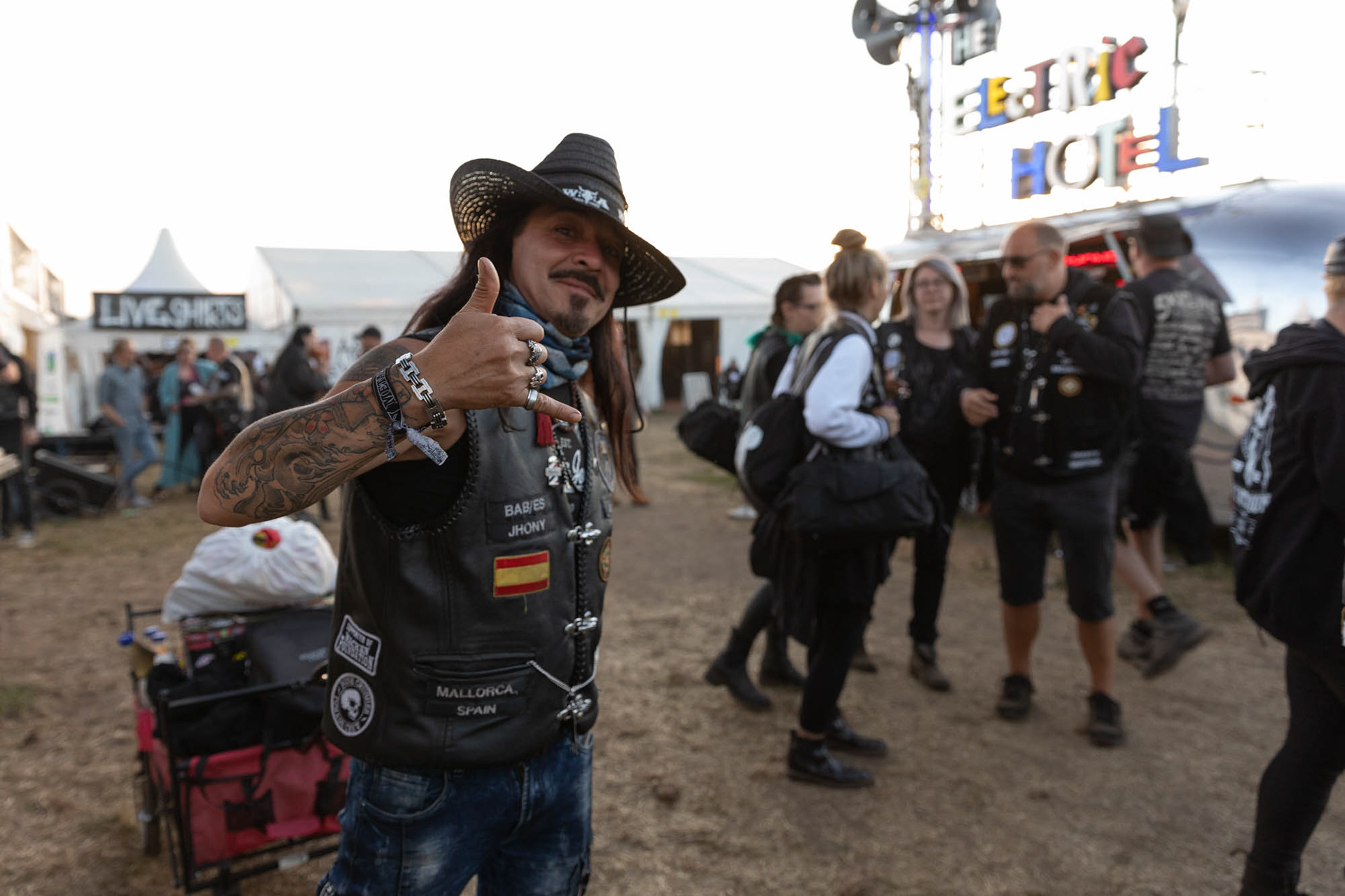 Metalheads at Wacken Open Air 2022
