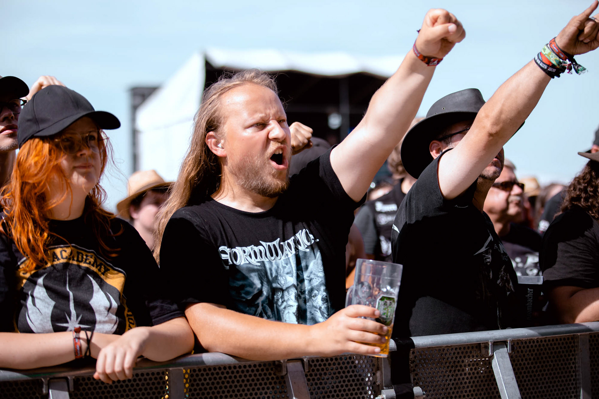 Metalheads at Wacken Open Air 2022