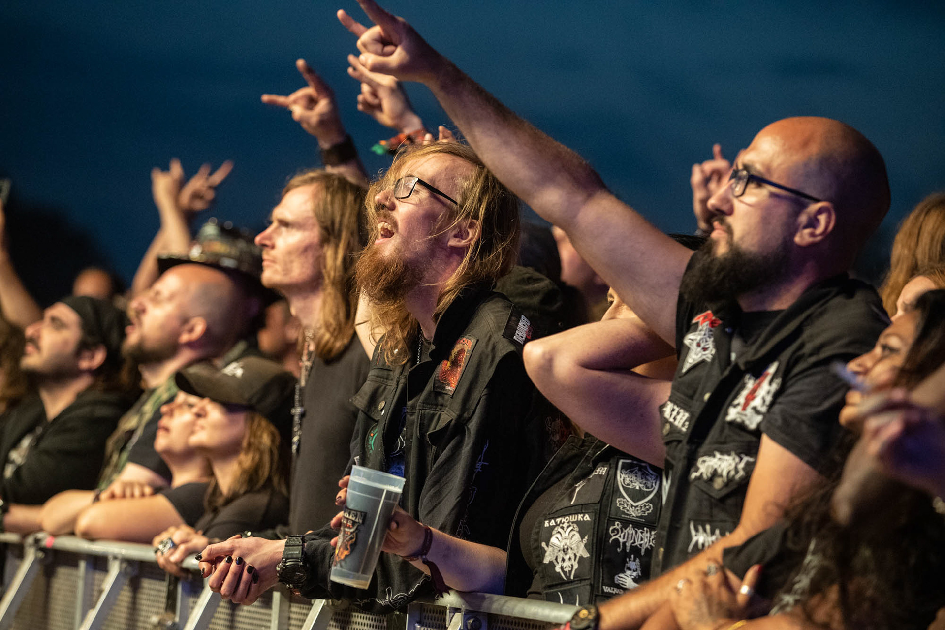 Metalheads at Wacken Open Air 2022