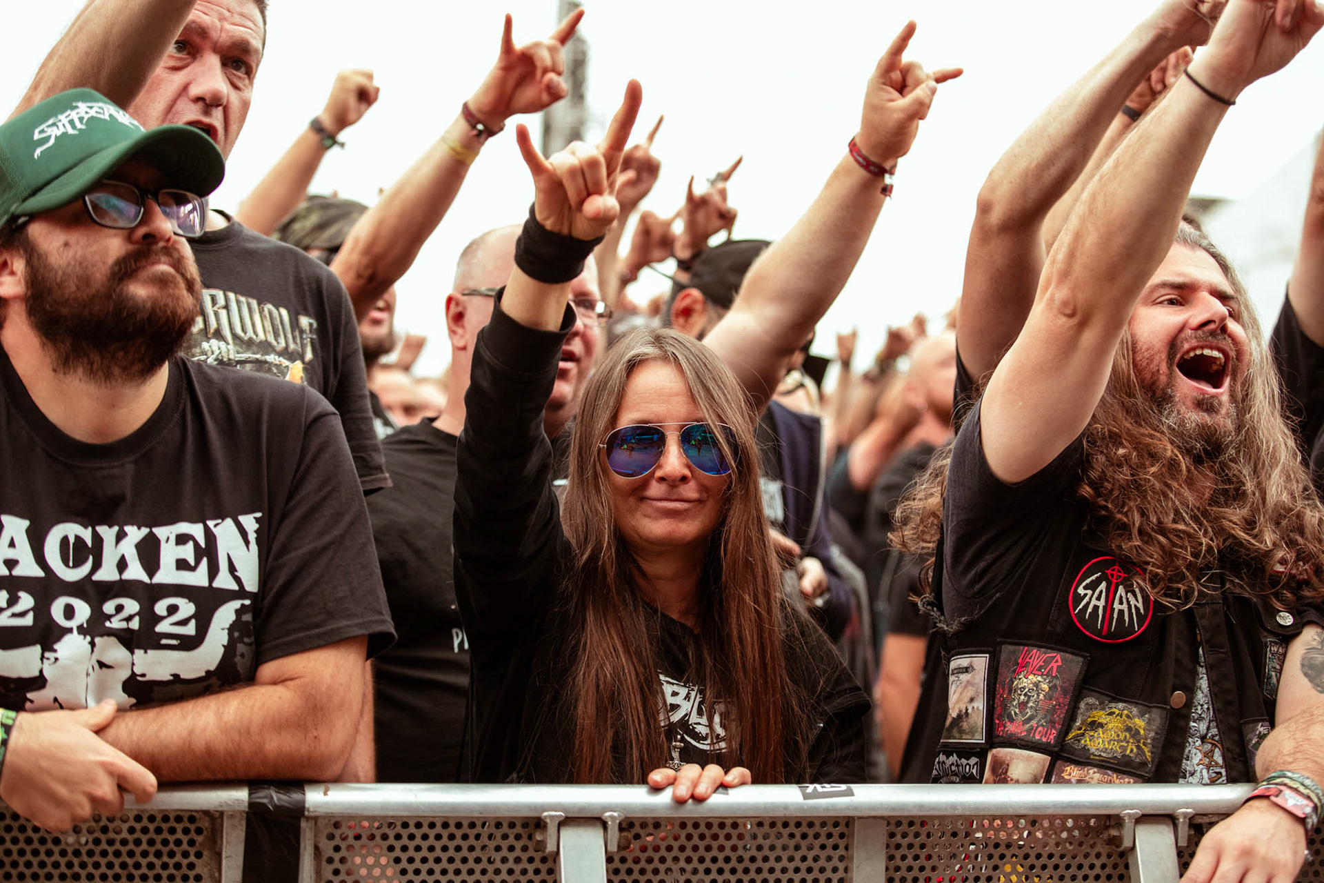 Metalheads at Wacken Open Air 2022