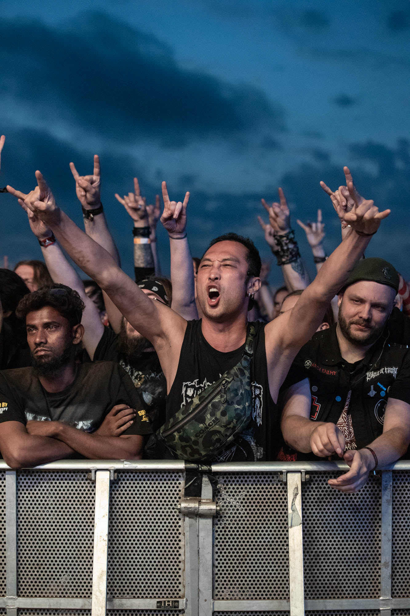 Metalheads at Wacken Open Air 2022