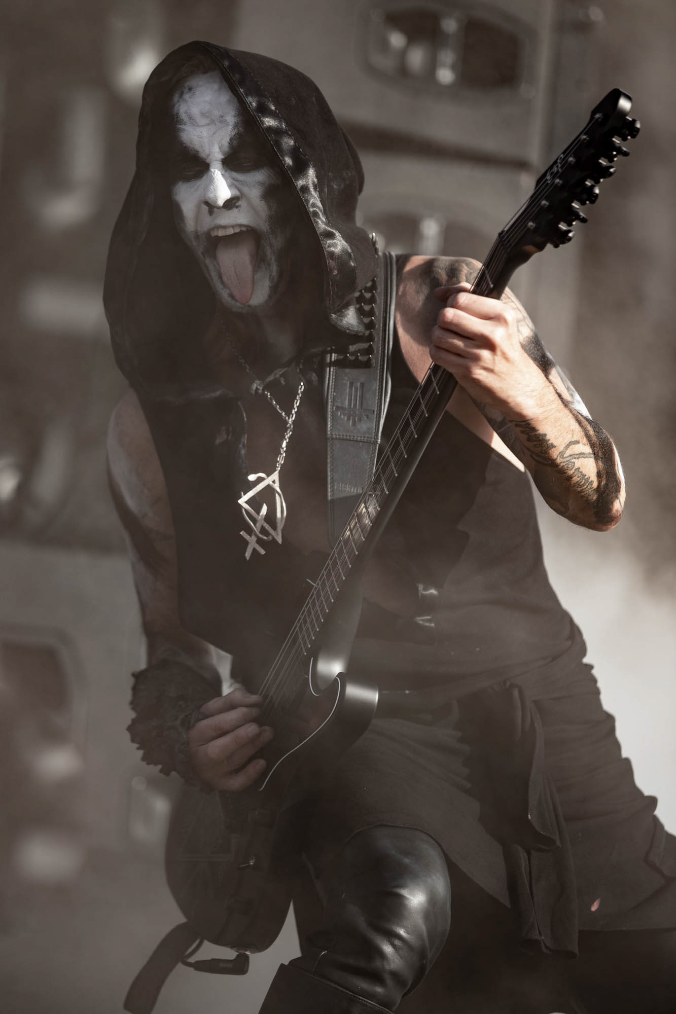 Nergal, Behemoth at Wacken Open Air