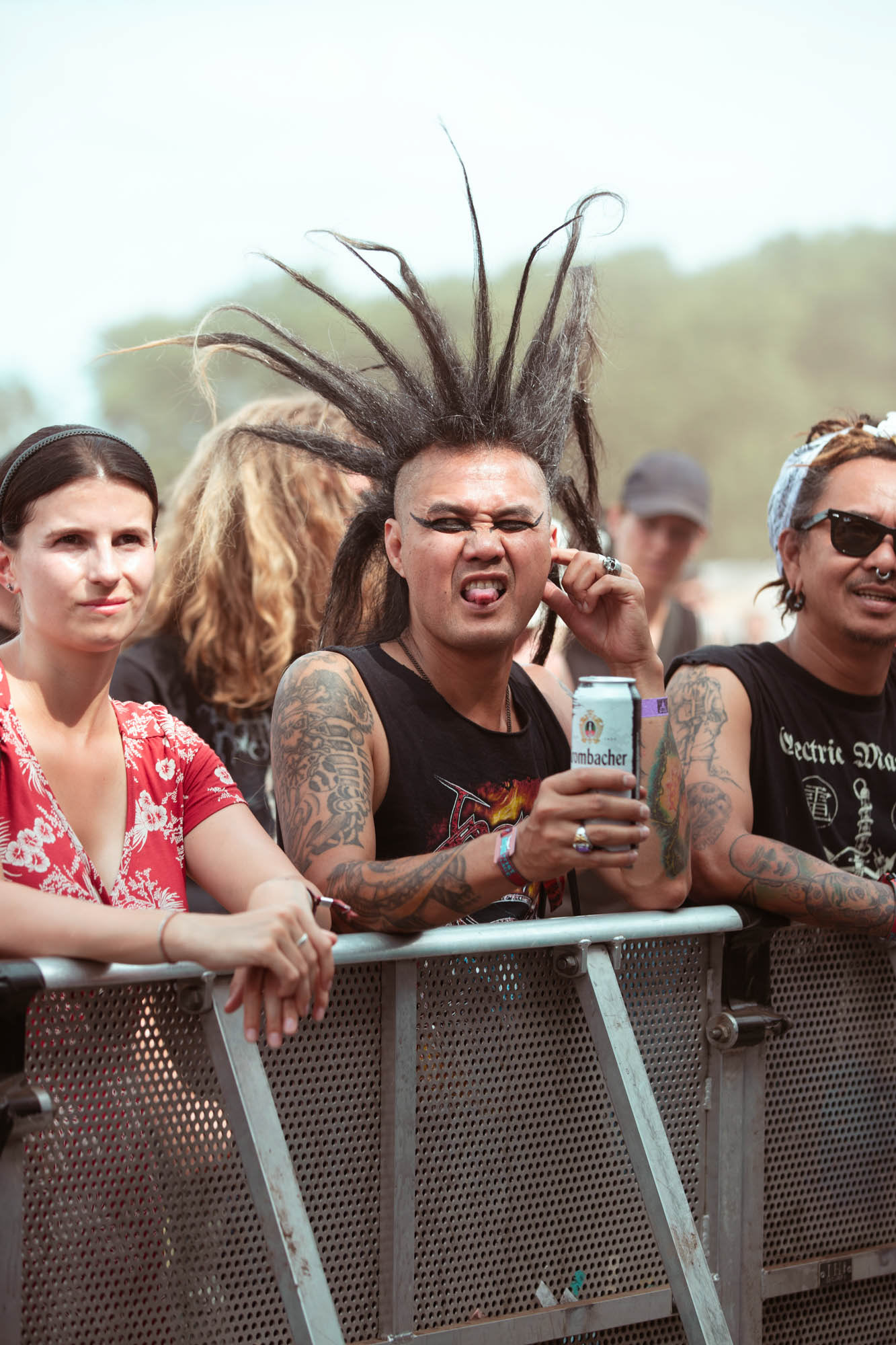 Metalheads at Wacken Open Air 2022