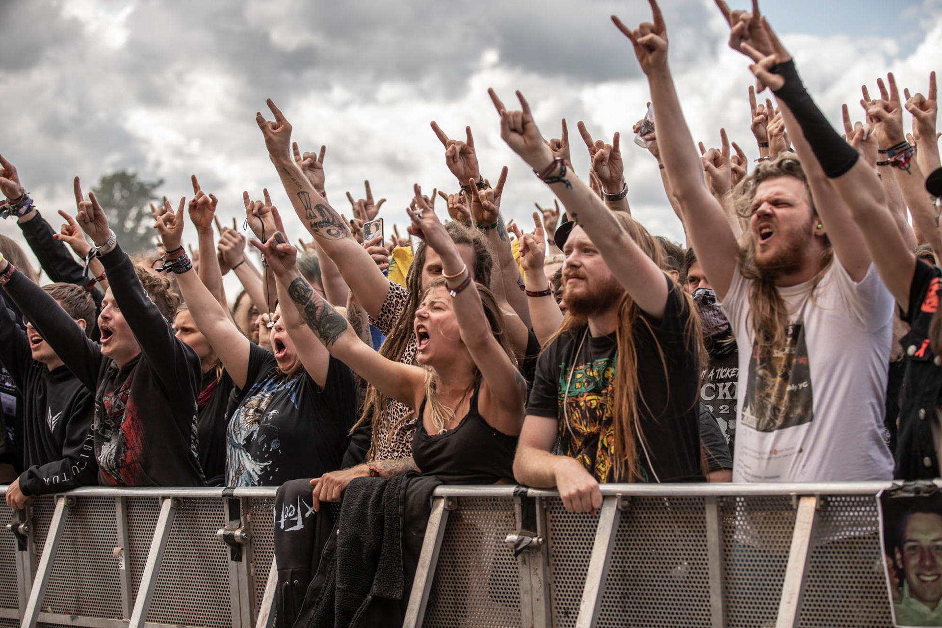 Metalheads at Wacken Open Air 2022