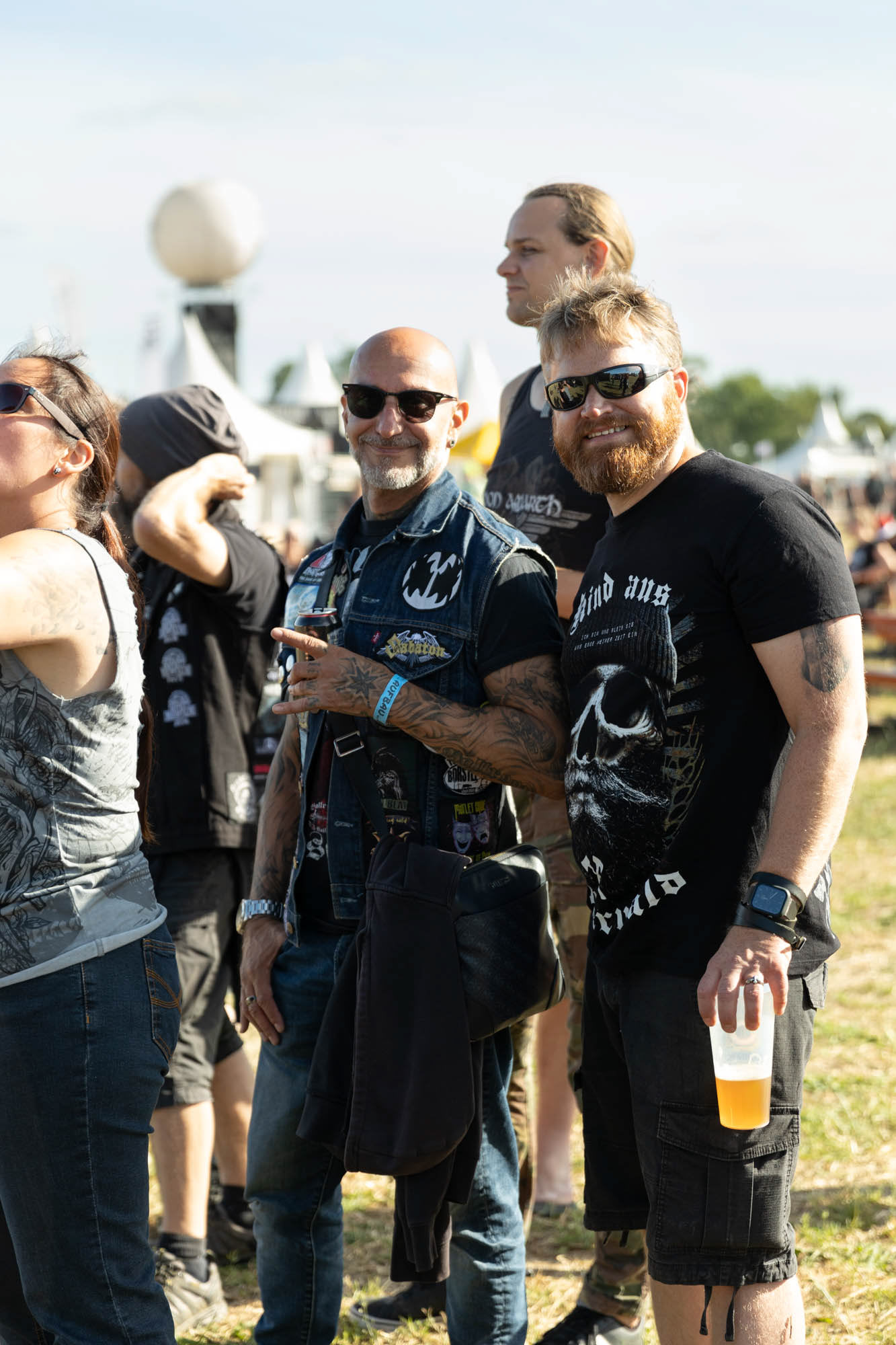 Metalheads at Wacken Open Air 2022