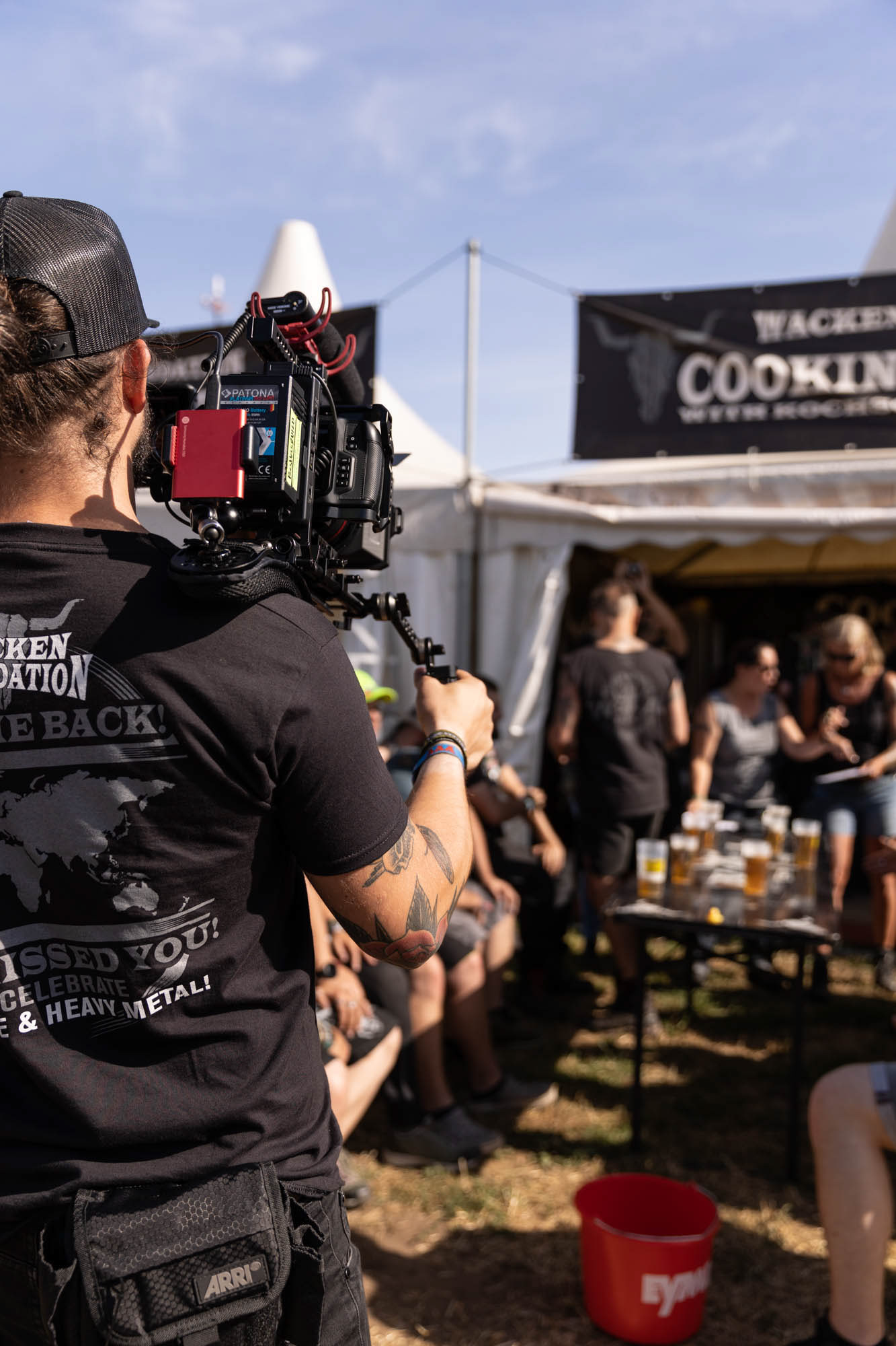Metalheads at Wacken Open Air 2022
