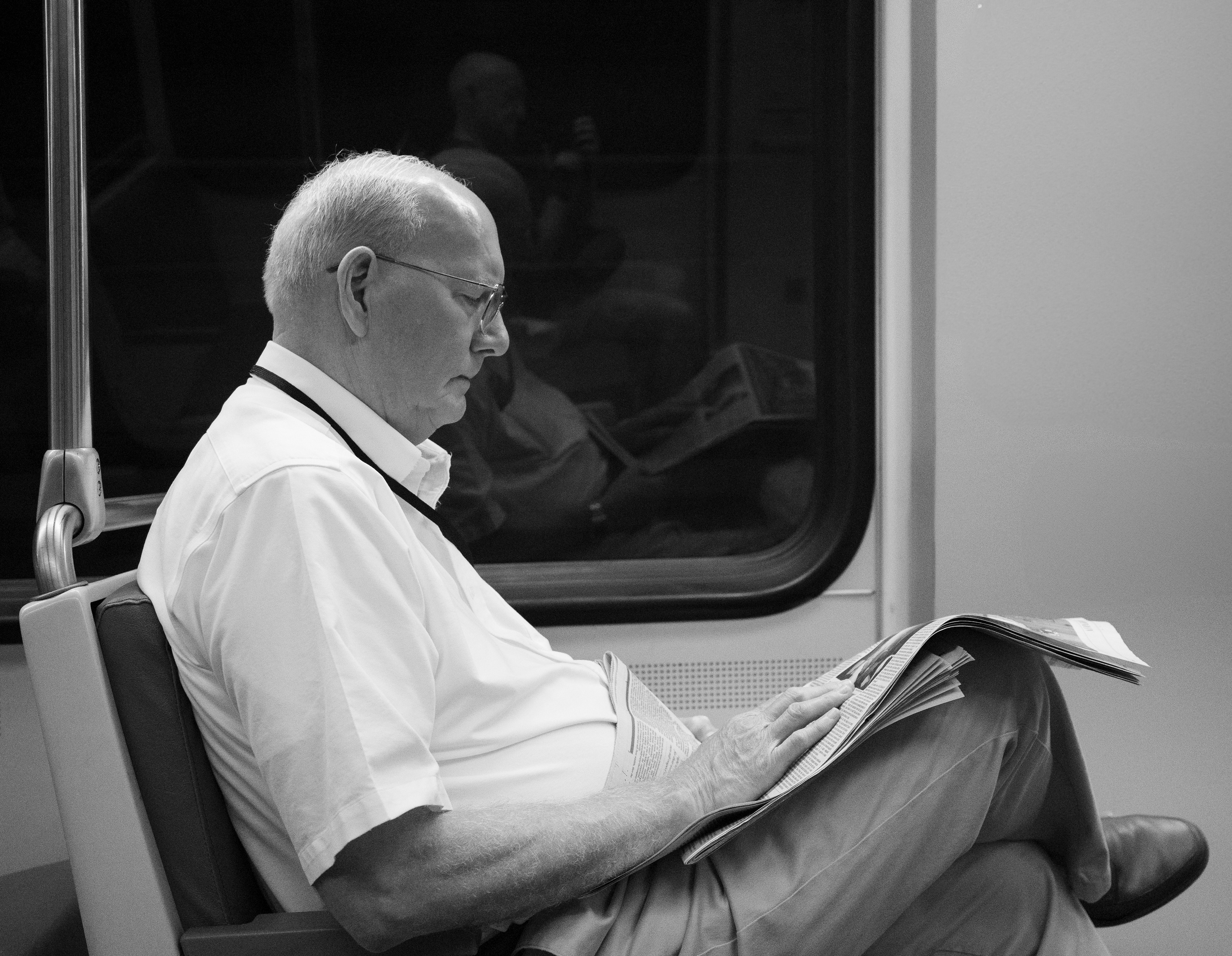 portrait of a METRO rider