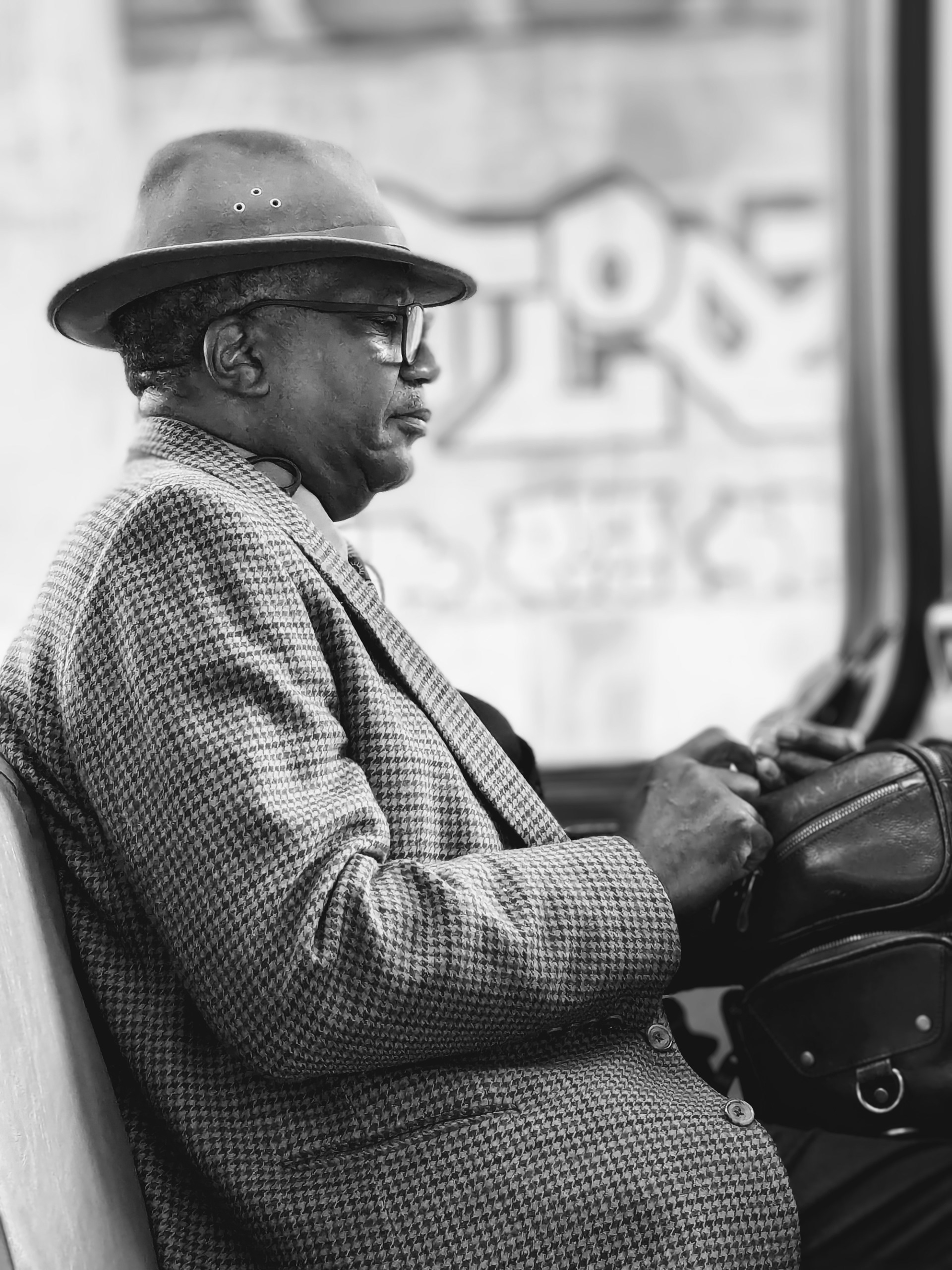 portrait of a METRO rider