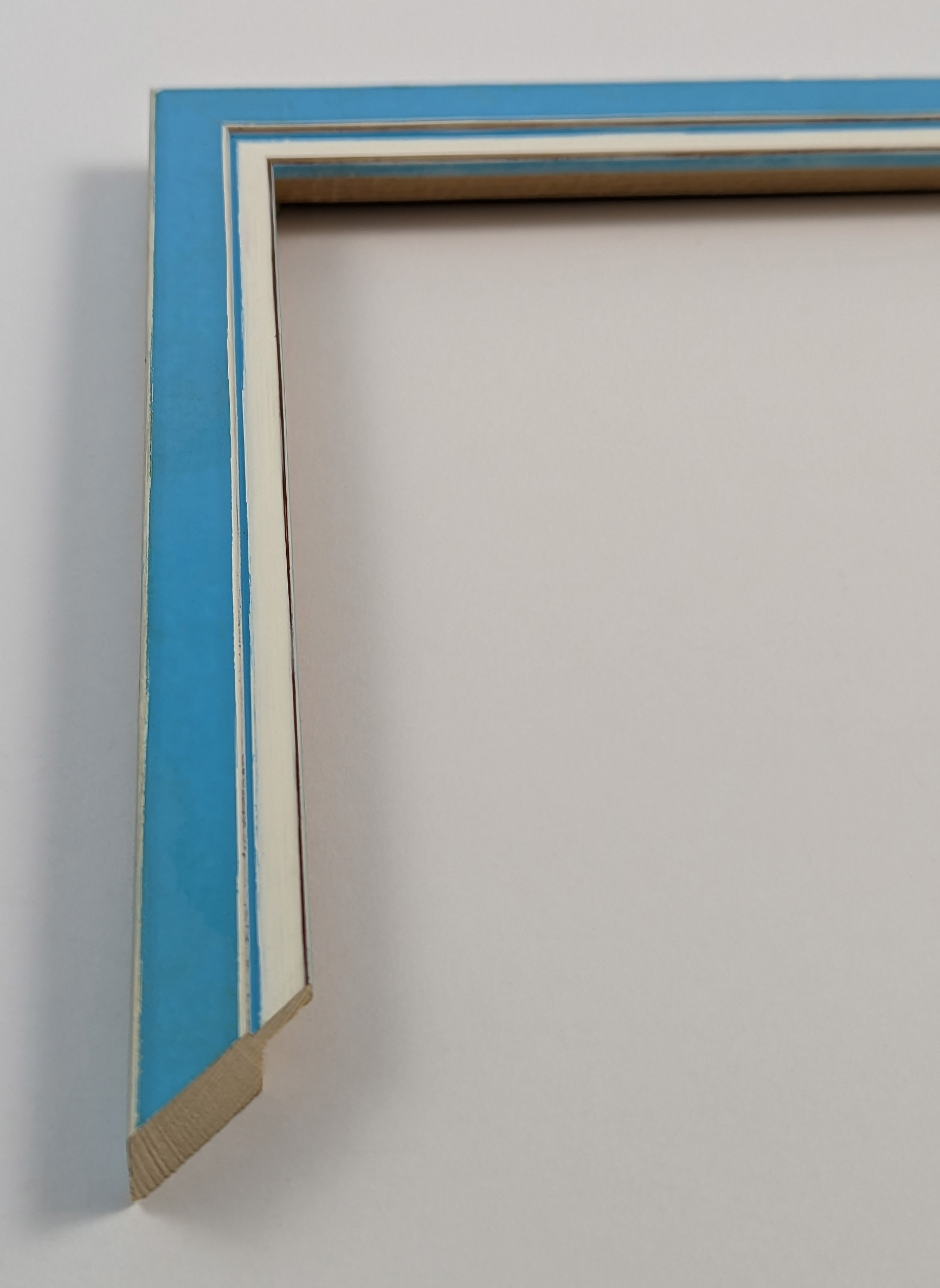 A261 - 20x14 - γαλάζιο, ξύλο πεύκο