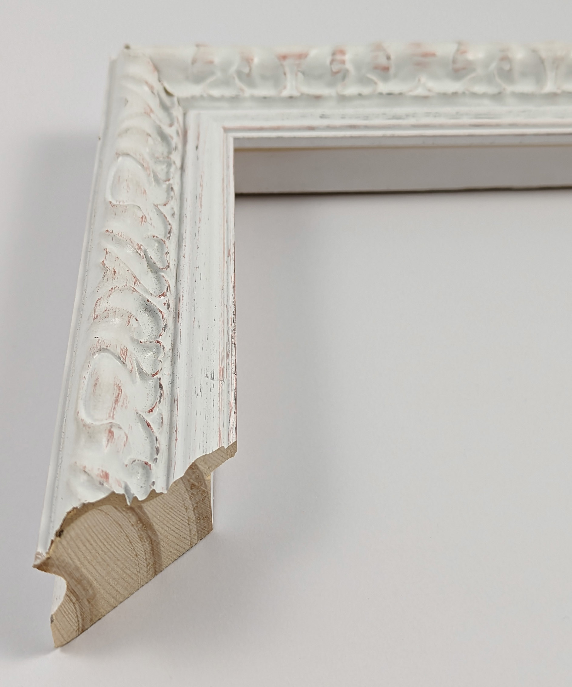 A5021 - 40x38 - λευκό ντεκαπέ, ξύλο πεύκο