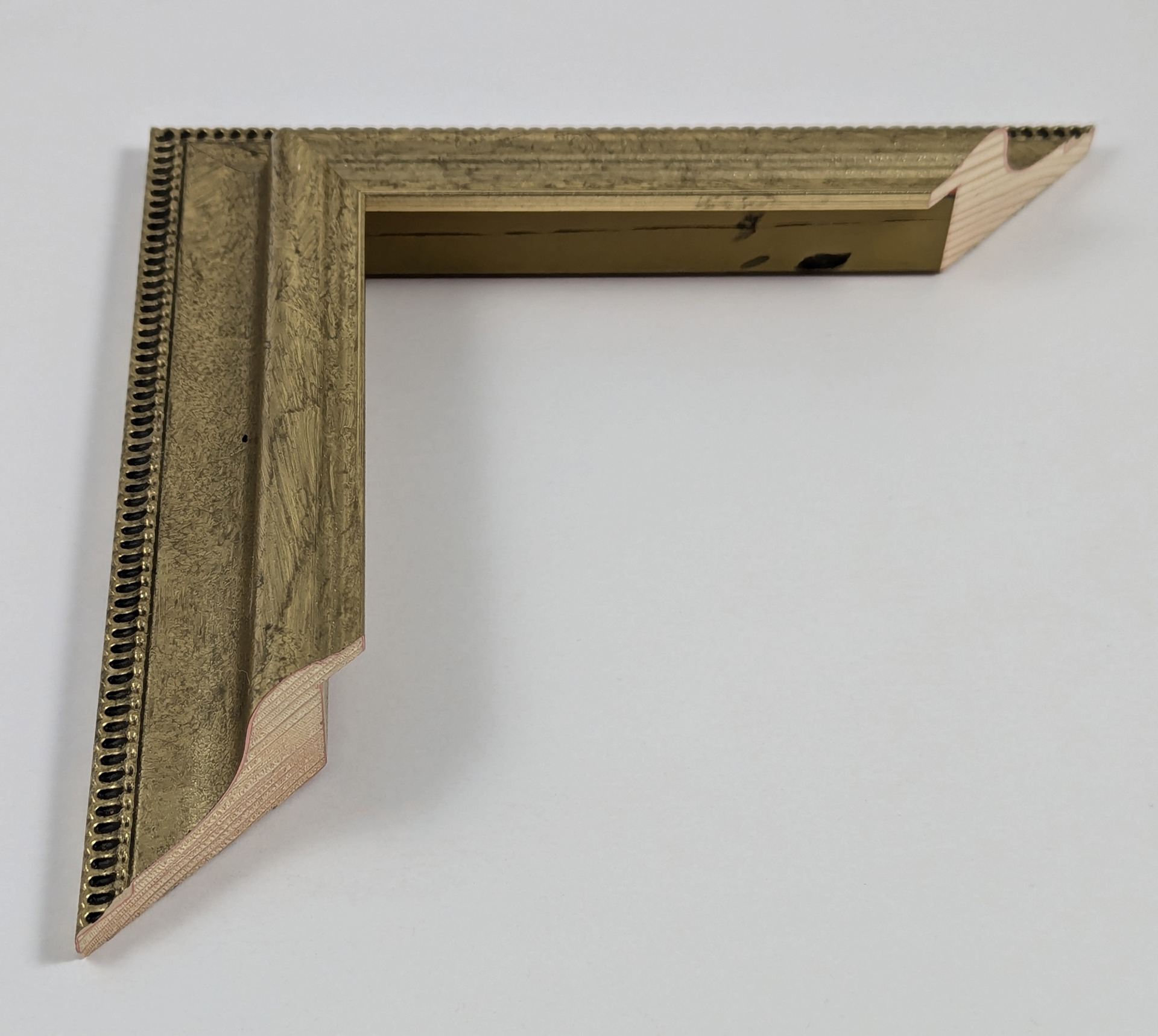 A7003 - 46x31 - χρυσό μεταλλικό, ξύλο πεύκο