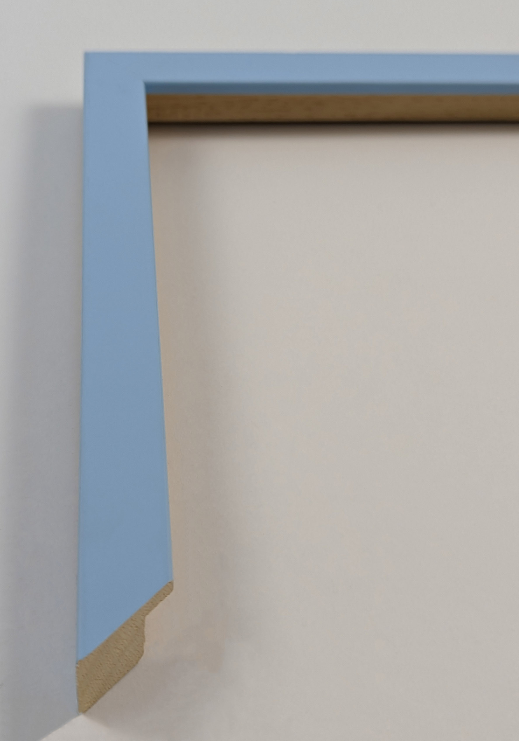 A2128 - 17x17 γαλάζιο κουτάκι, ξύλο εκτός ΕΕ δίχως σαράκι