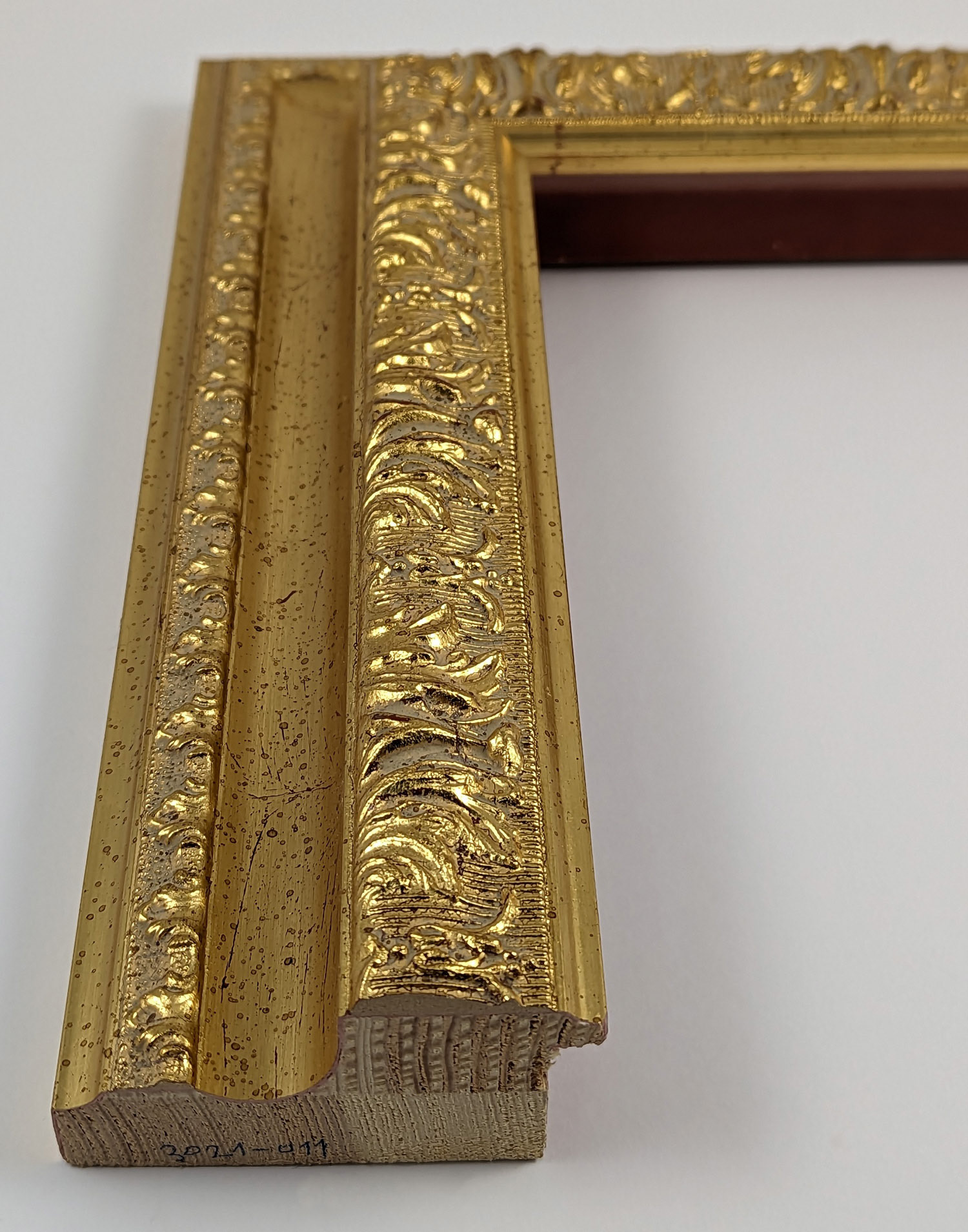 A850 - 75x45 - φύλλο χρυσού, ξύλο πεύκο