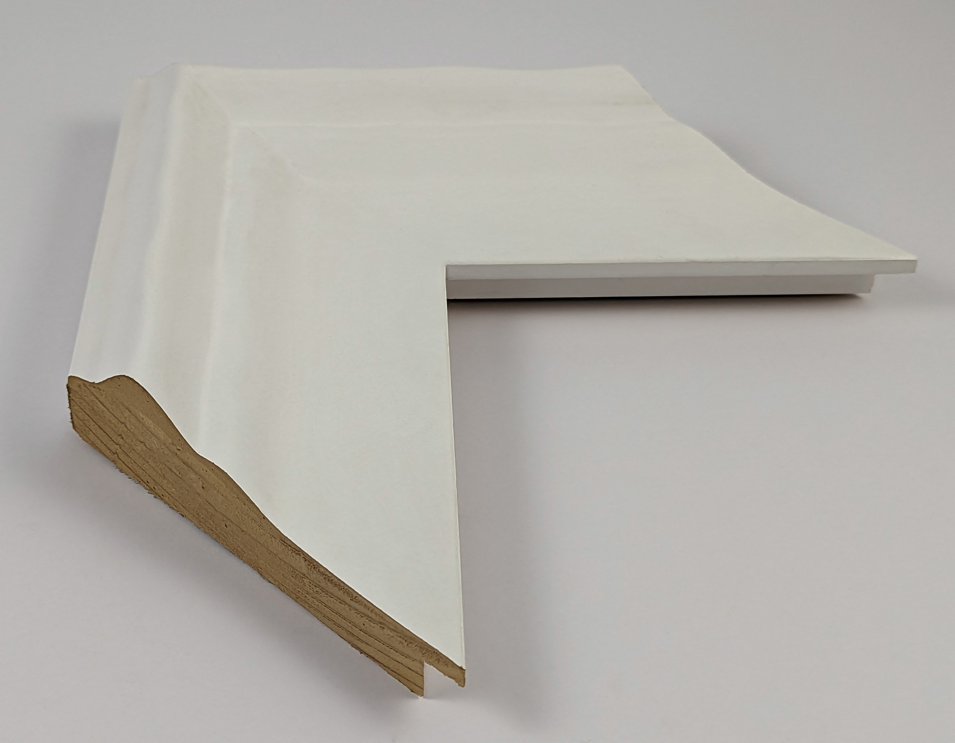 3511 - 107x42 - λευκή λάκα γυαλιστερή, ξύλο πεύκο