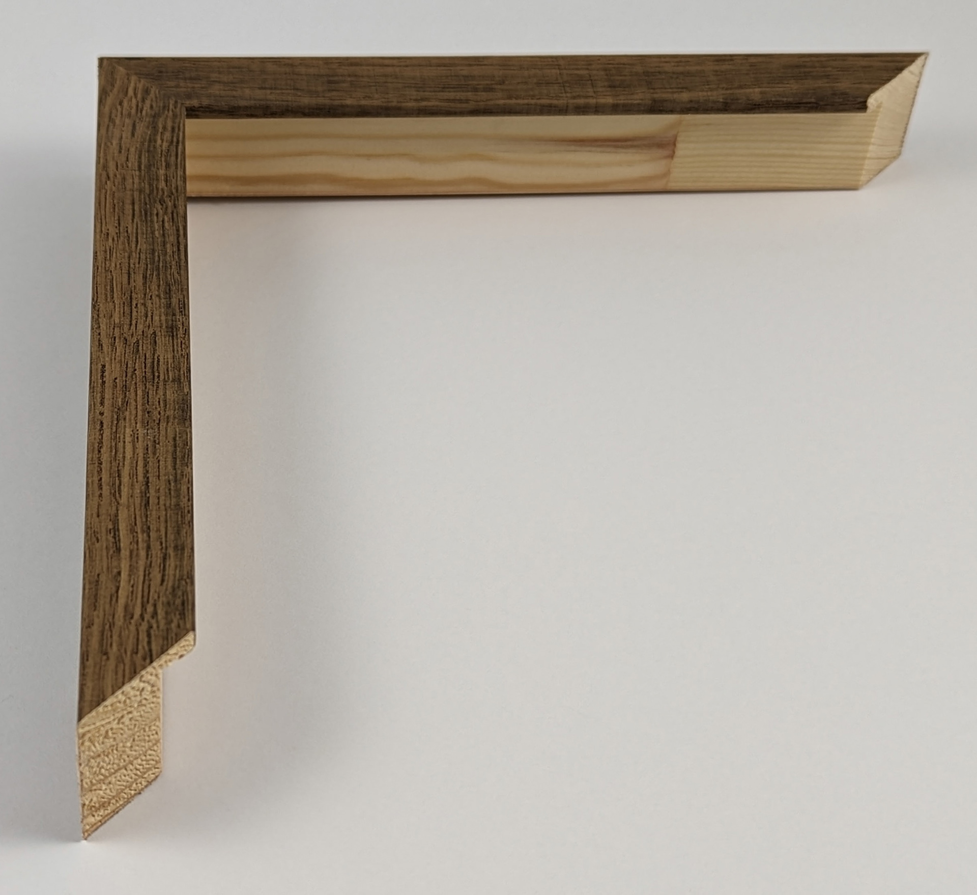 A5216  - 20x33 - κουτί φυσικό σκούρο, ξύλο πεύκο