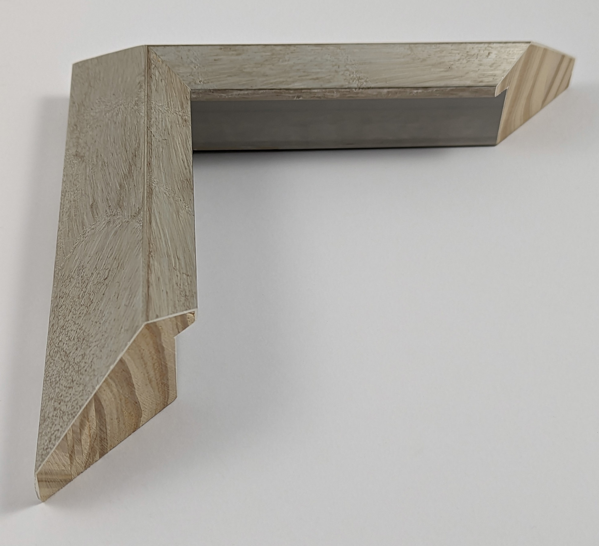 A5010 - 45x40 - φύλλο ασημί, ξύλο πεύκο