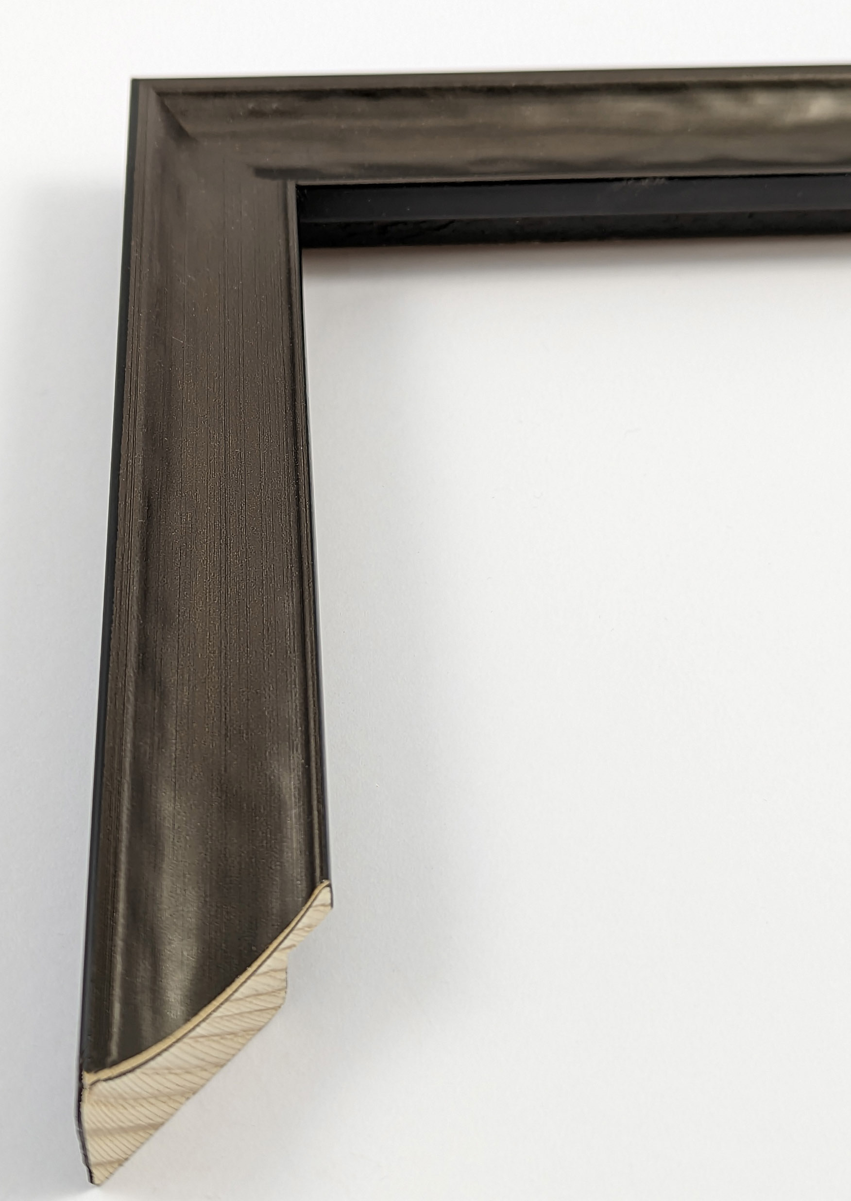 A715 - 31x24 - ανθρακί απομίμηση σφυρήλατου μετάλλου, ξύλο πεύκο