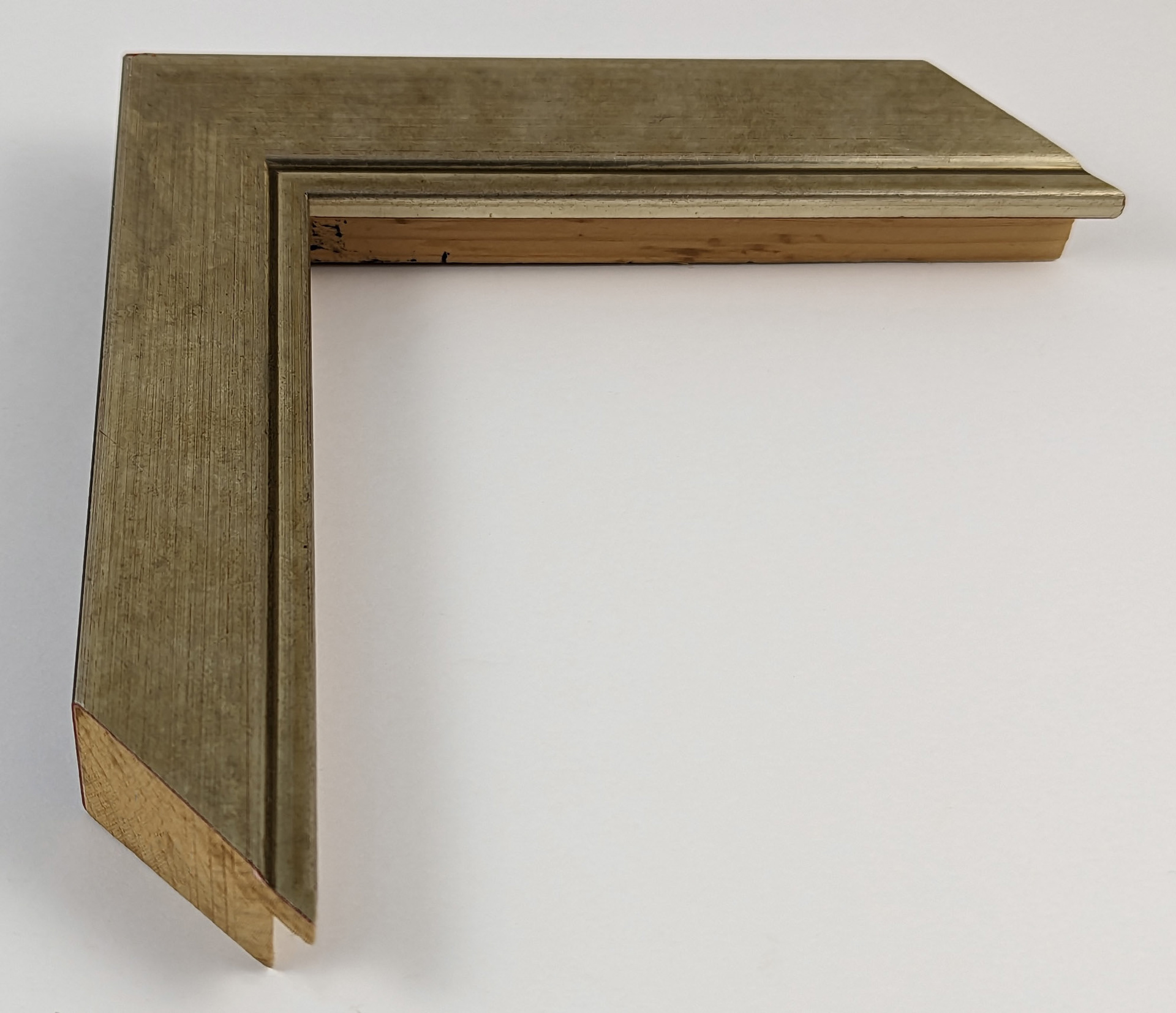 963 - 35x27 - φύλλο χρυσού αντικέ, ξύλο πεύκο