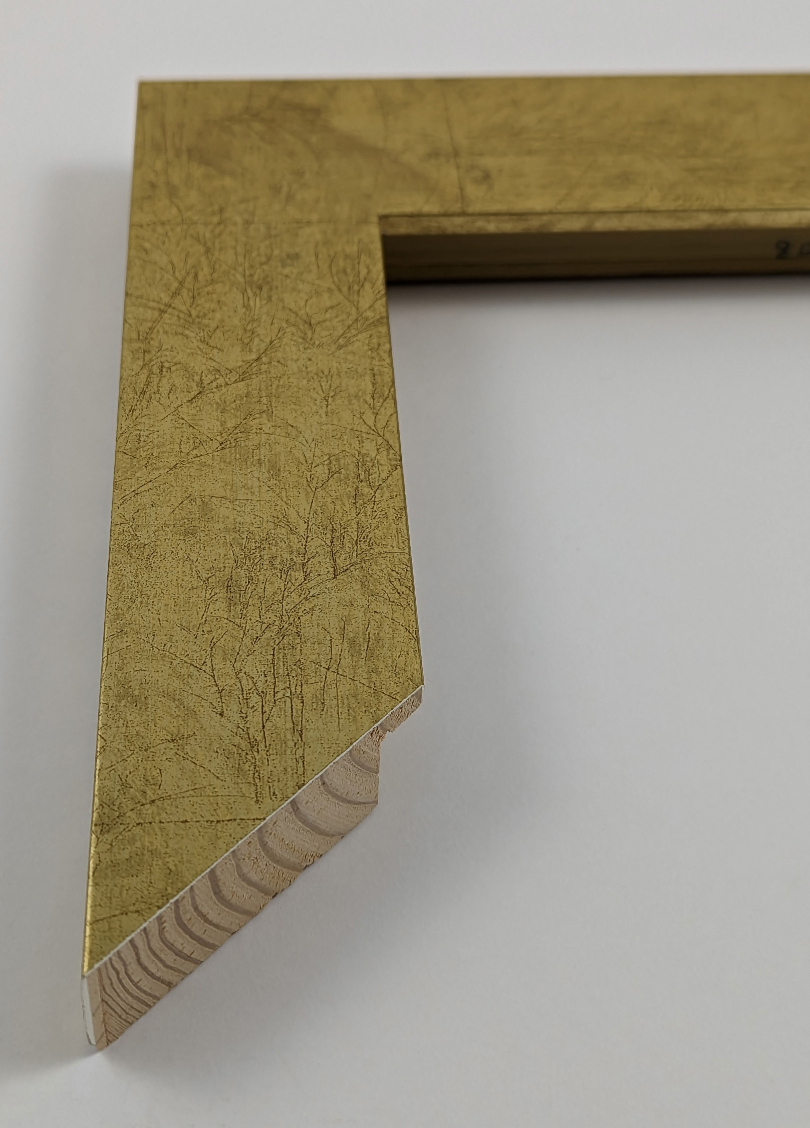 A5002 - 45x20 - χρυσή πλάκα, ξύλο αγιούζ