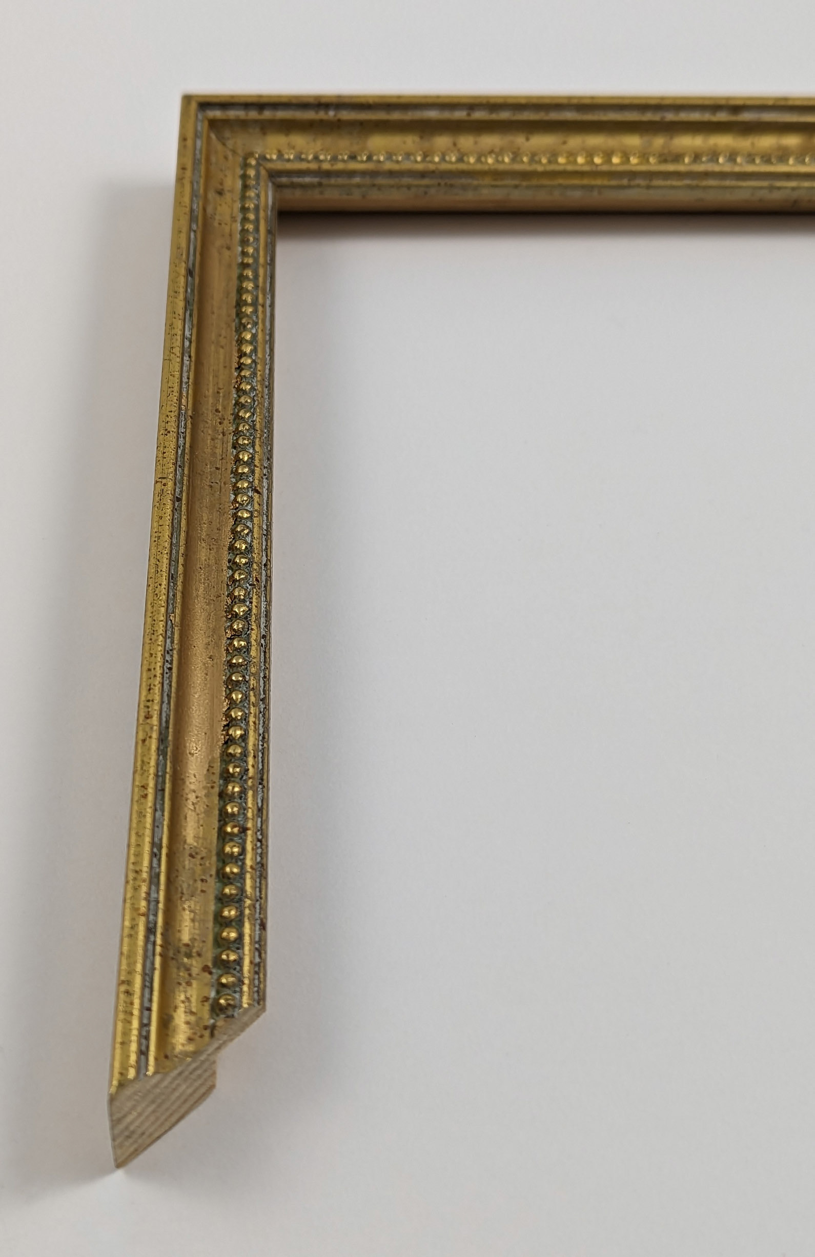 A567 - 17x17 - χρυσό, ξύλο αγιούζ