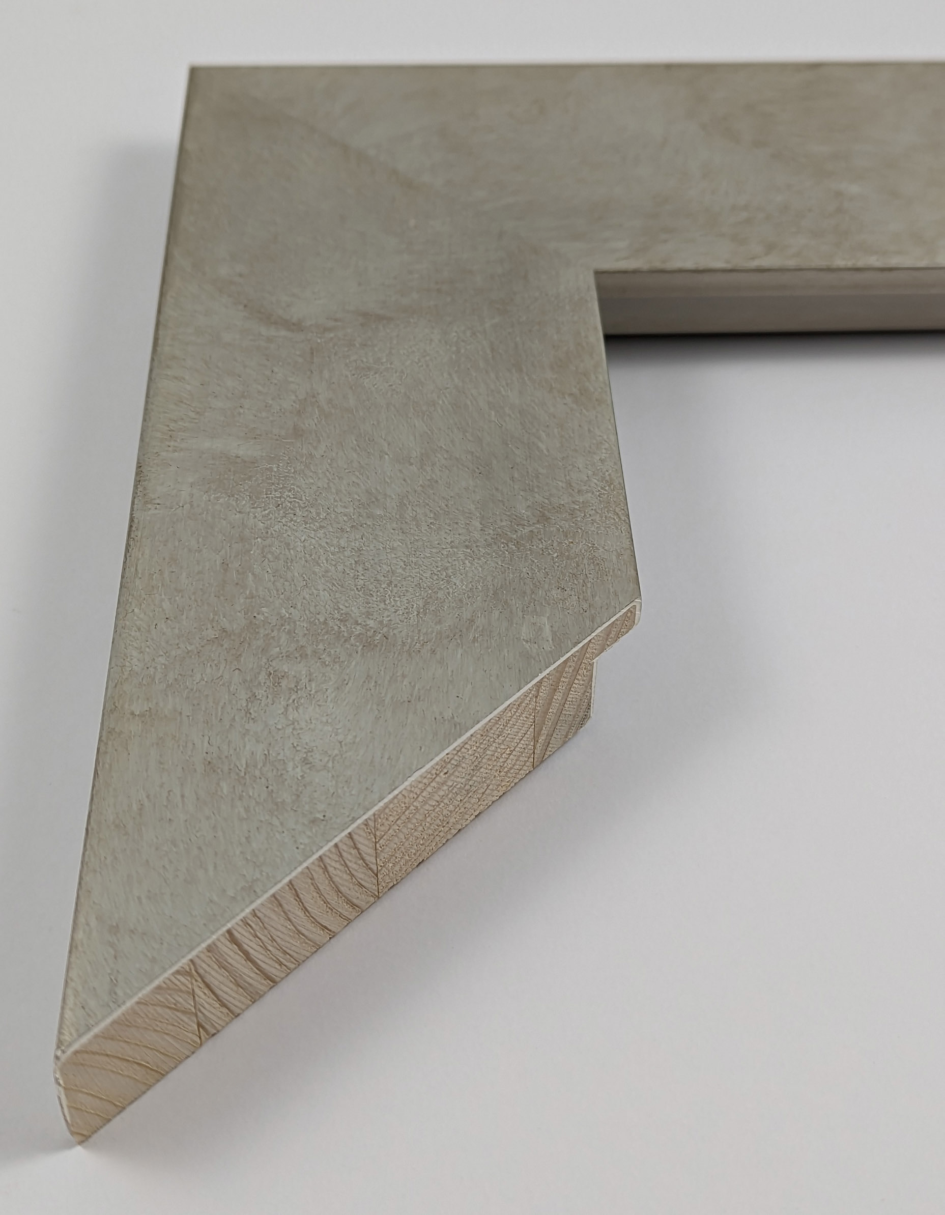 A3380 - 80x20 - φύλλο ασημί, ξύλο πεύκο