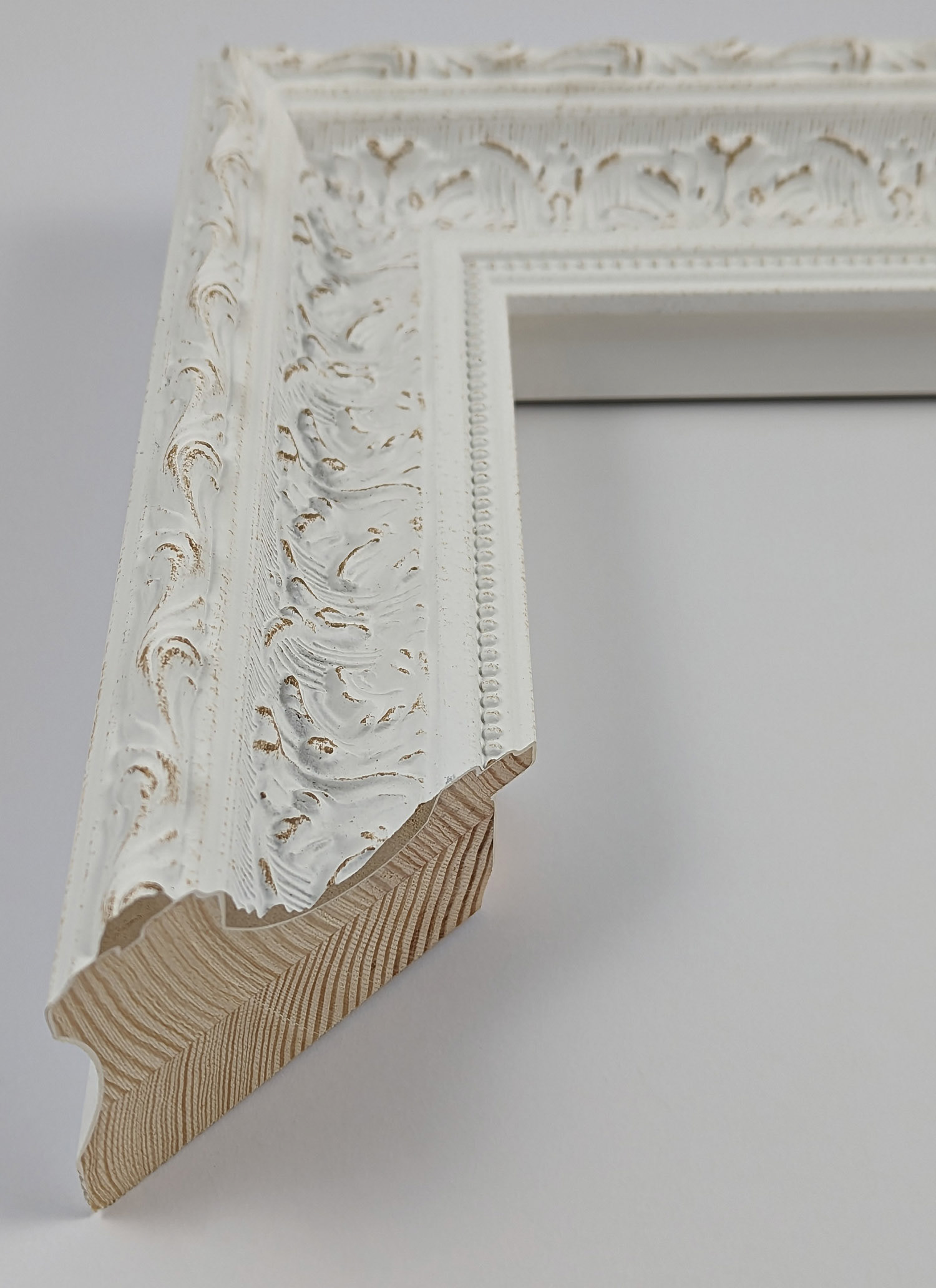 A5206 - 65x56 - λευκή, ξύλο πεύκο