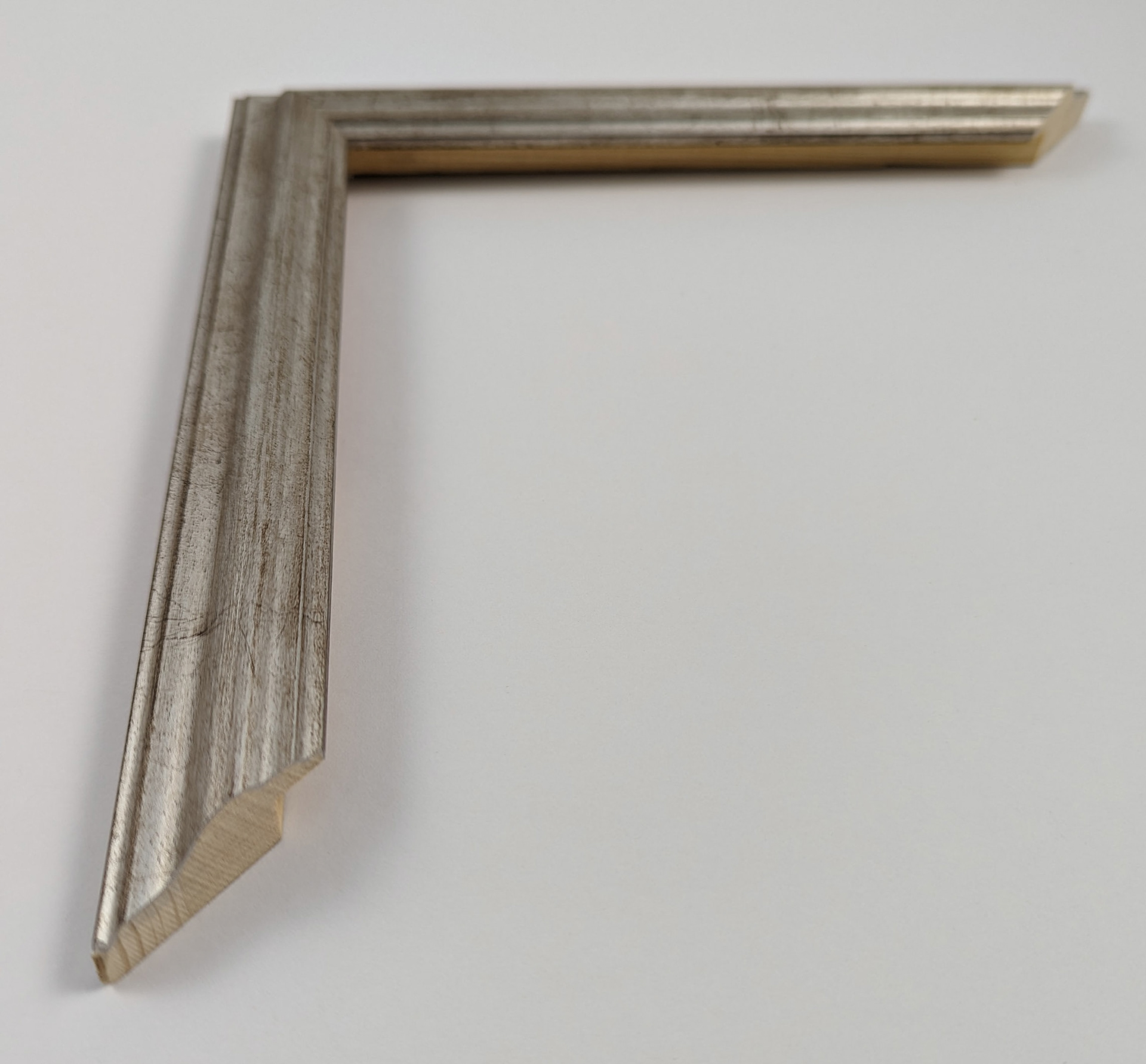 A3450 - 26x17 - φύλλο ασημιού, ξύλο πεύκο