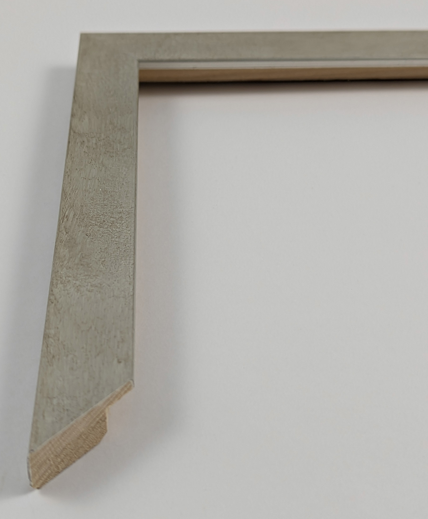 A3325 - 23x13 - φύλλο ασήμι, ξύλο πεύκο