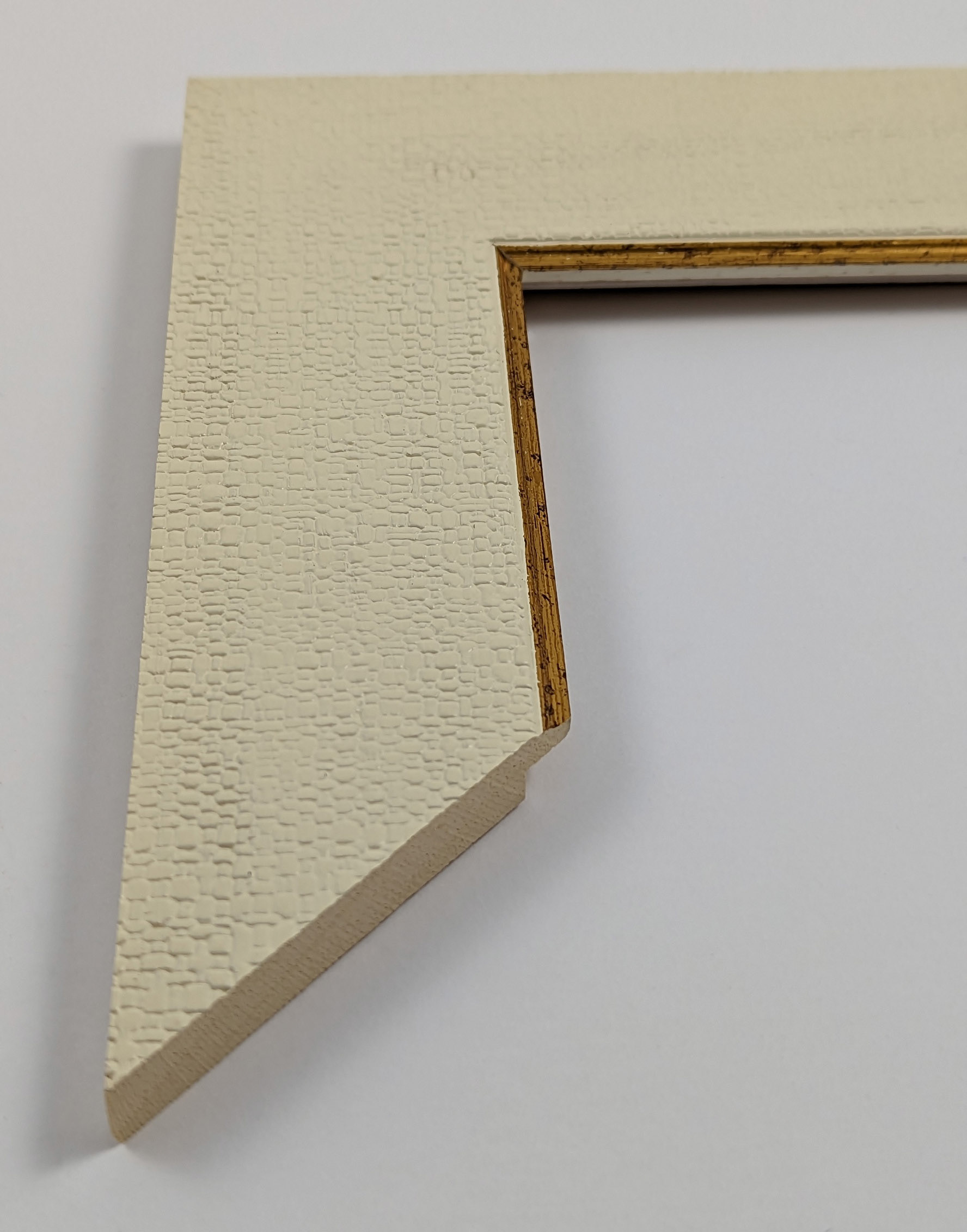 A3311 - 55x11 - πατούρα avorio απομίμηση καμβά, ξύλο αγιούζ