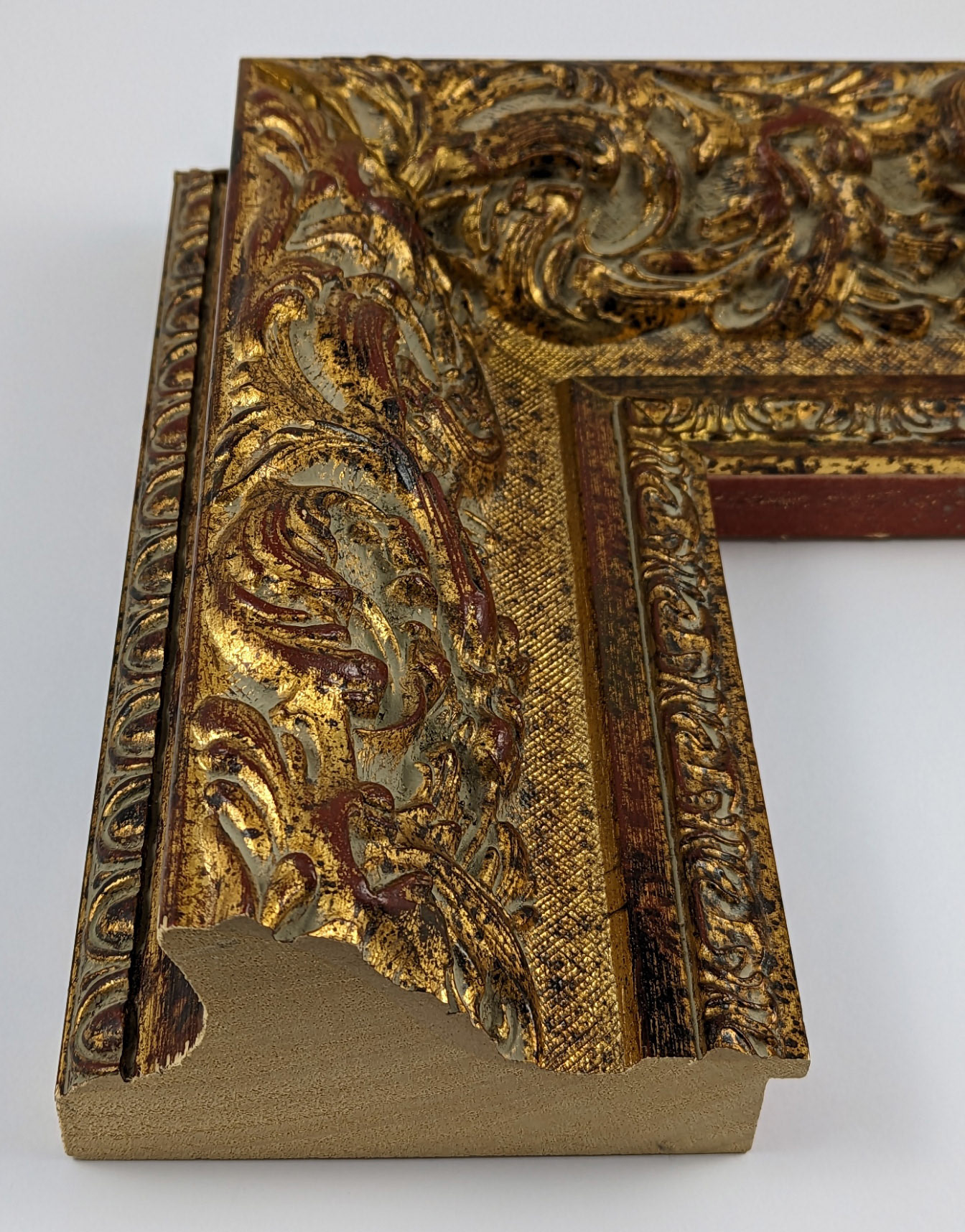 A999 - 120x75 - φύλλο χρυσού, πεύκο