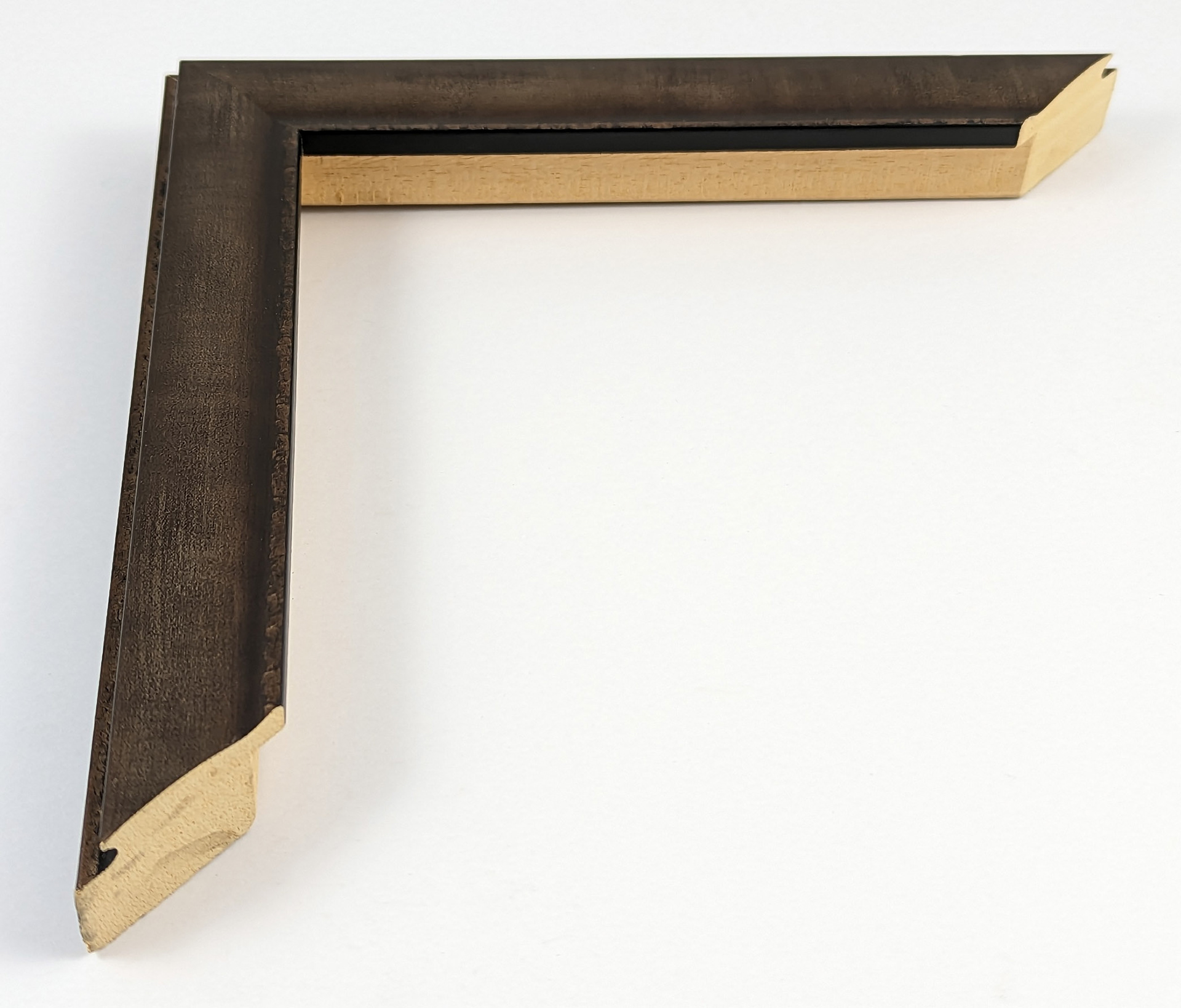 2478 - 30x25 - ασημί μπρονζέ, ξύλο αγιούζ