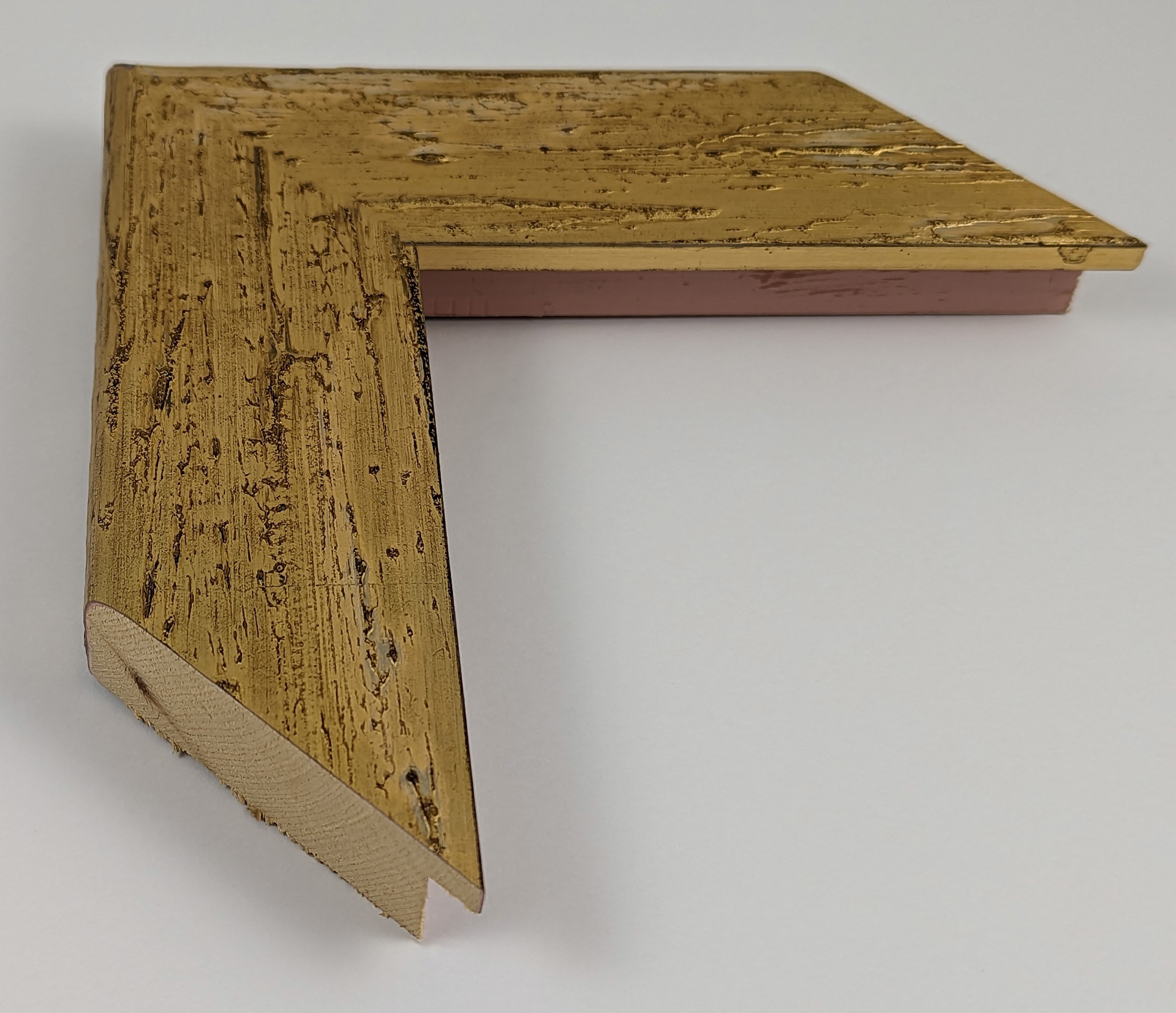 996 - 60x26 - φύλλο χρυσού ανάγλυφο, ξύλο πεύκο