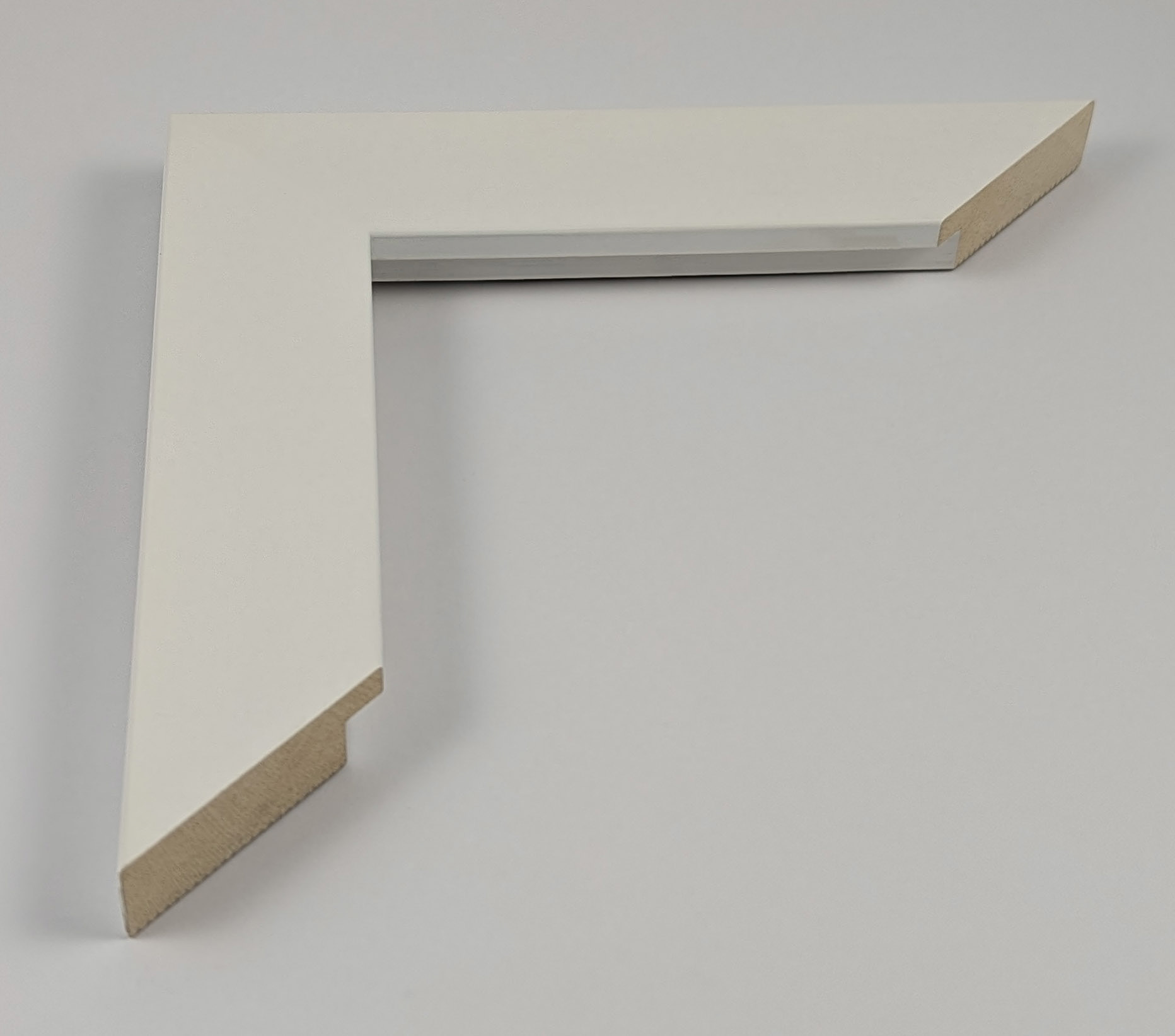 A683 - 42x18 πλάκα λευκή, ξύλο εκτός ΕΕ δίχως σαράκι