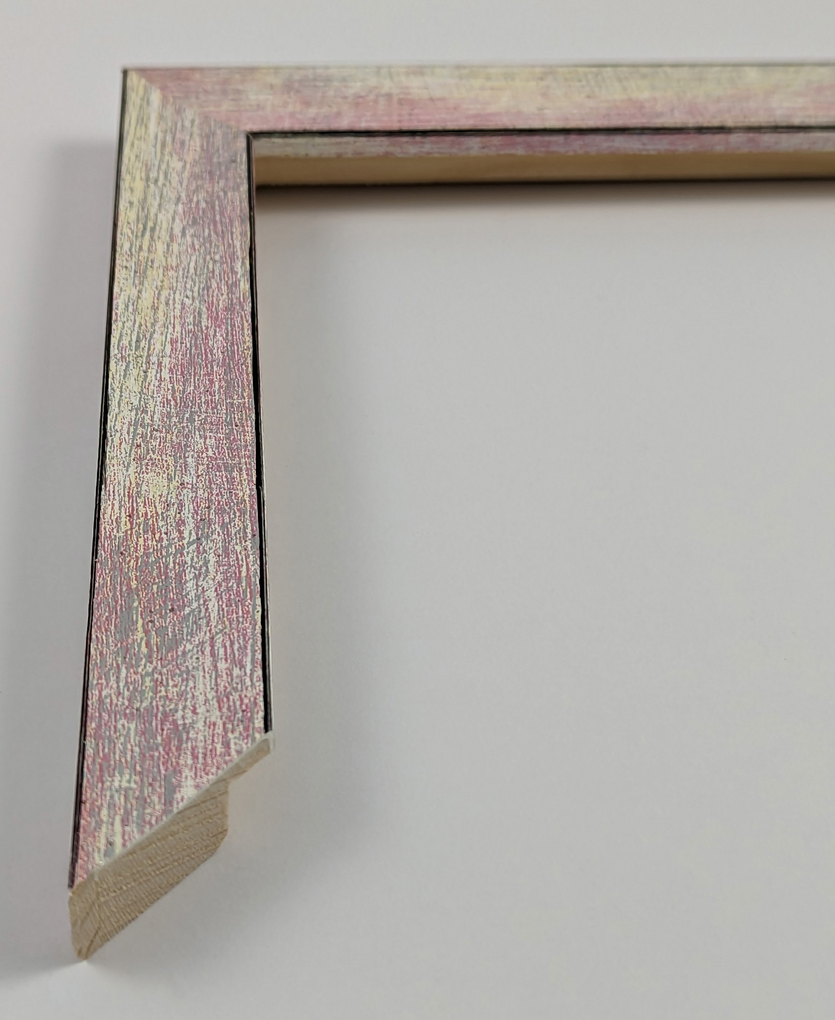 A3359 - 22x13 - χρυσό με βιολετί, ξύλο πεύκο