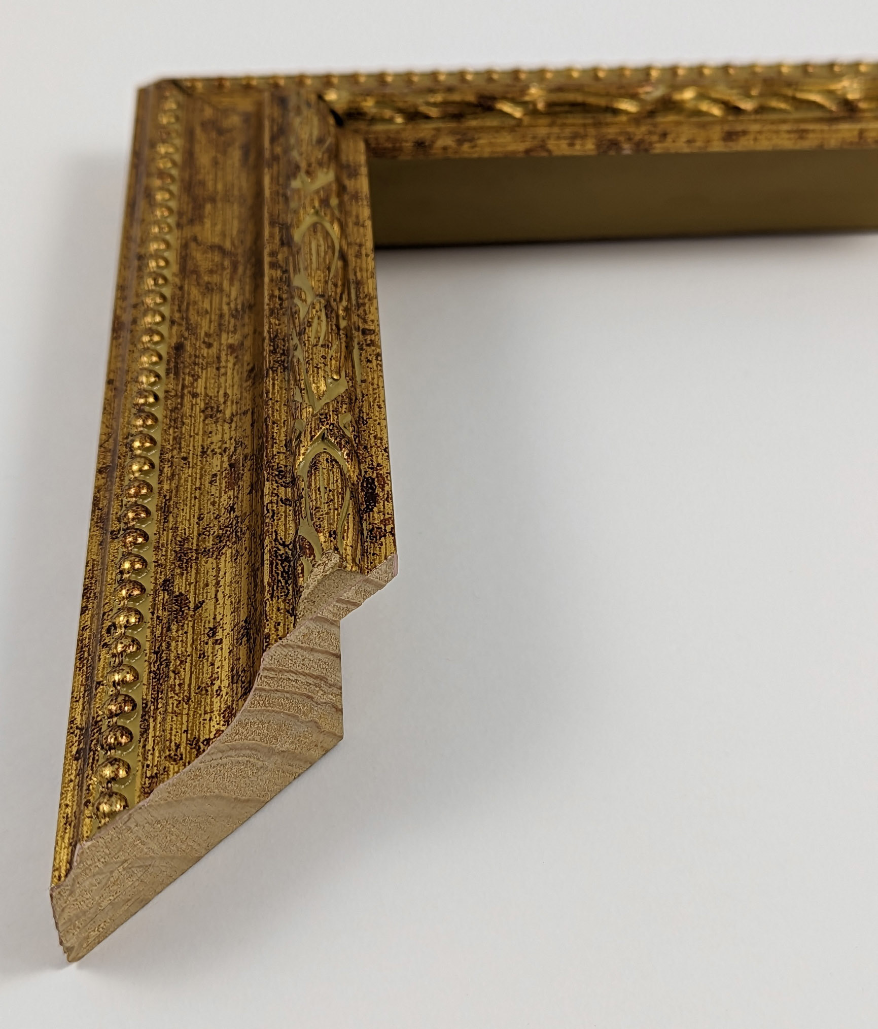 A30 - 45x37 - χρυσό, ξύλο πεύκο