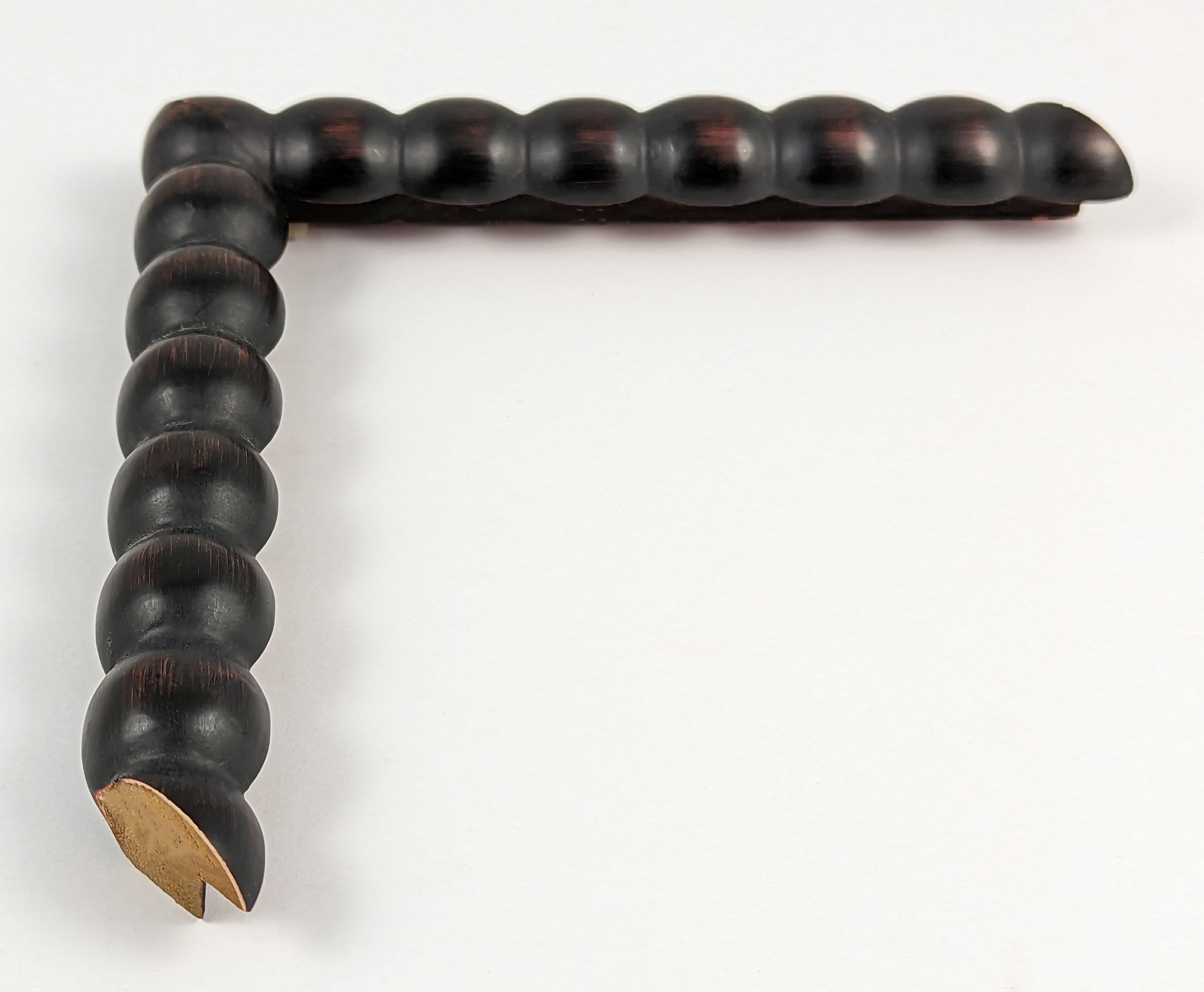 2332 - 25x22 - μπίλιες μαύρο, ξύλο εκτός ΕΕ δίχως σαράκι