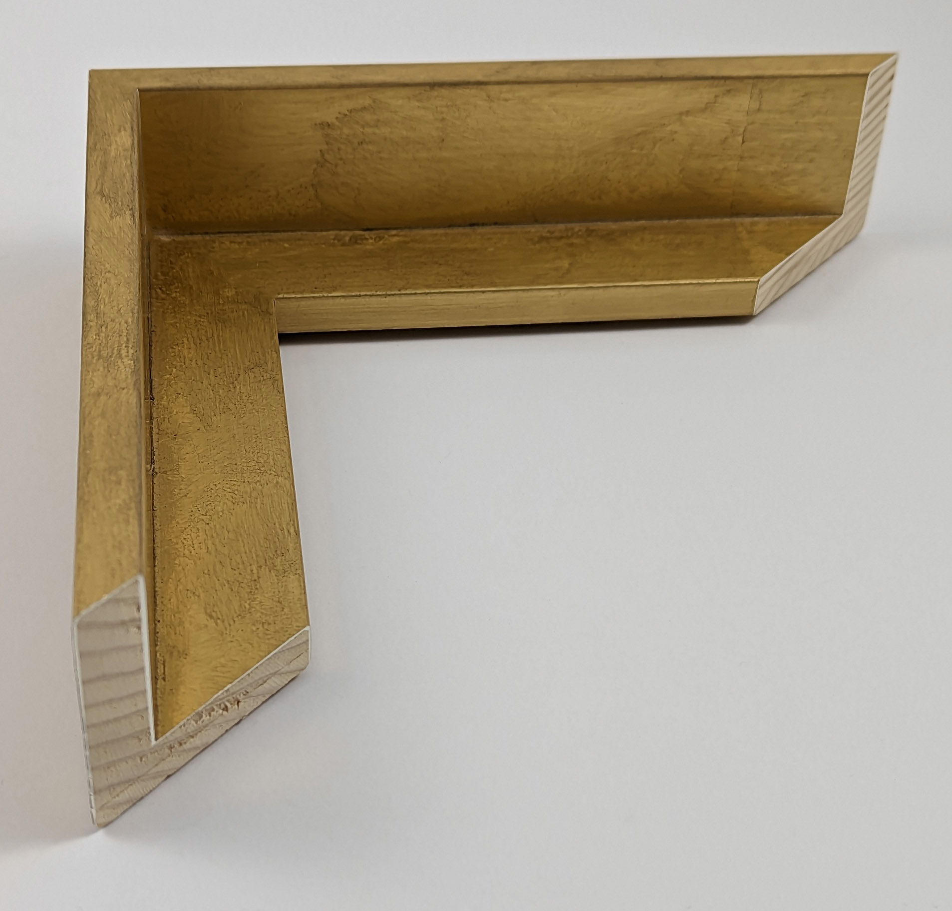 A5009 - 40x50 - σκοτία φύλλο χρυσού, ξύλο πεύκο