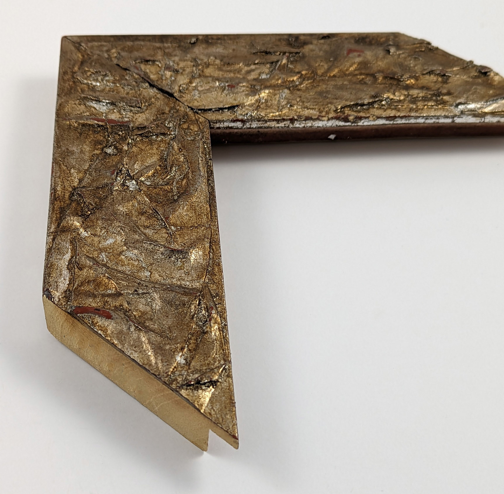 2288 - 60x23 - φύλλο χρυσού, ξύλο αγιούζ