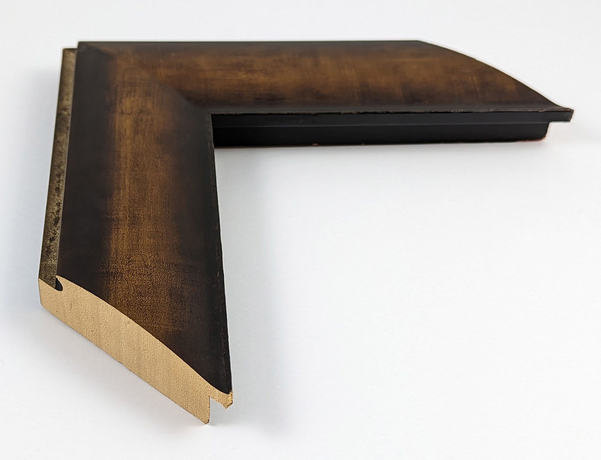 2471 - 65x25 - χρυσό μπρονζέ, ξύλο αγιούζ