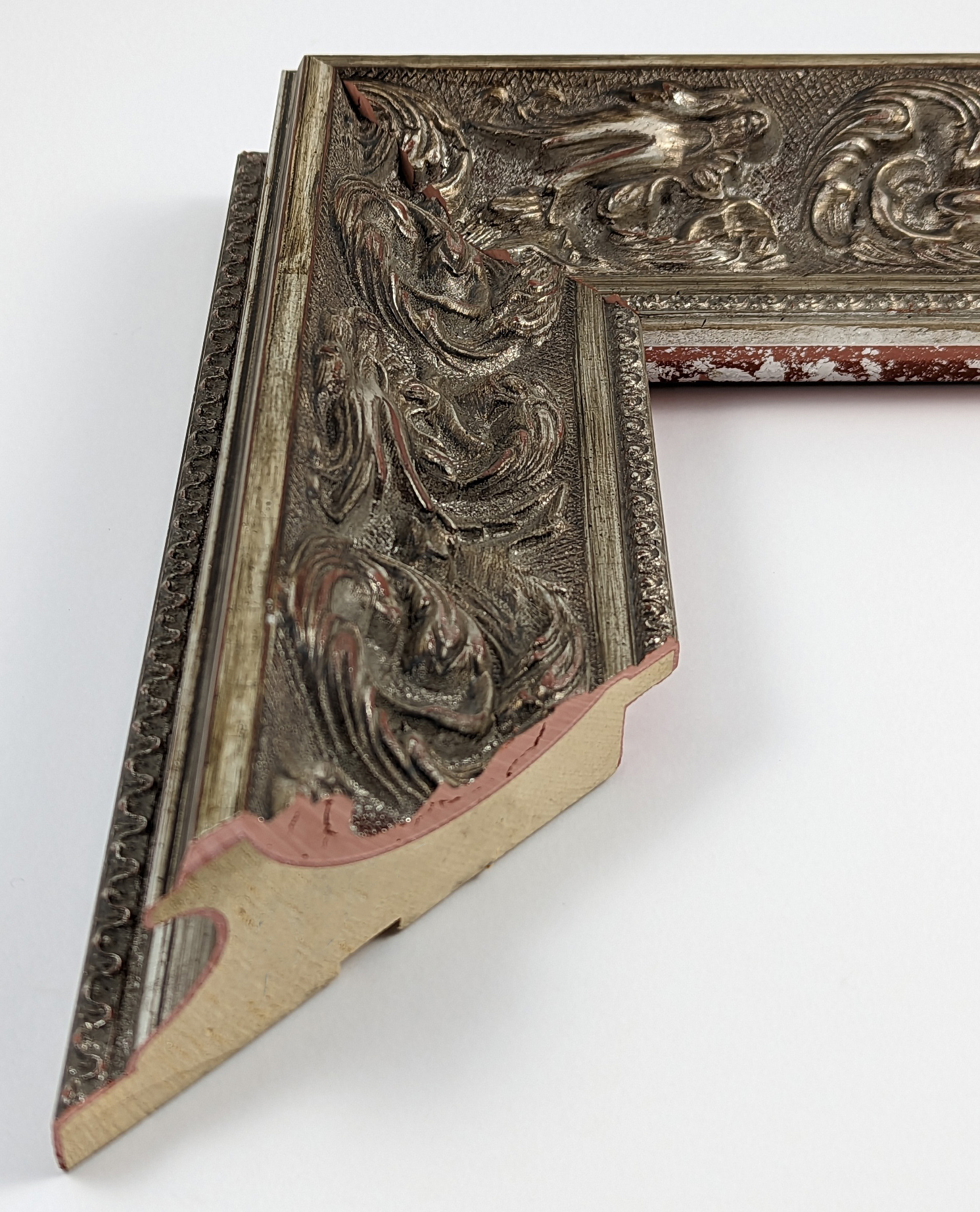 A800 - 97x49 - φύλλο ασημιού, ξύλο εκτός ΕΕ δίχως σαράκι