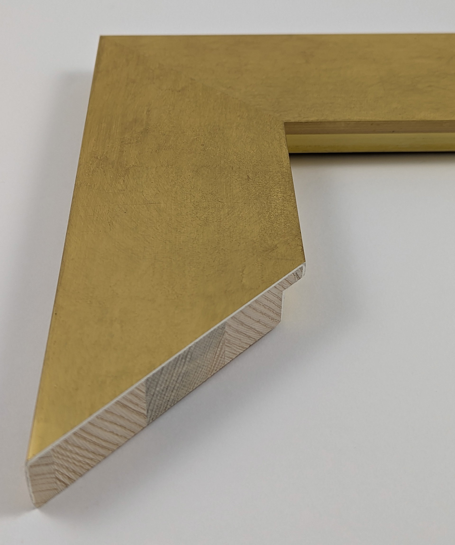 A3381 - 80x20 - φύλλο χρυσού, ξύλο πεύκο