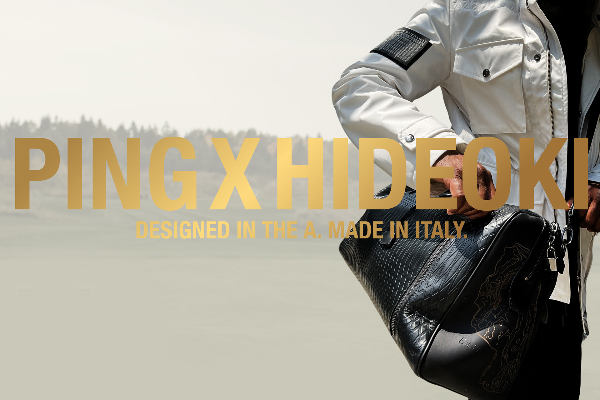 PING x HIDEOKI Digital Brand Image
