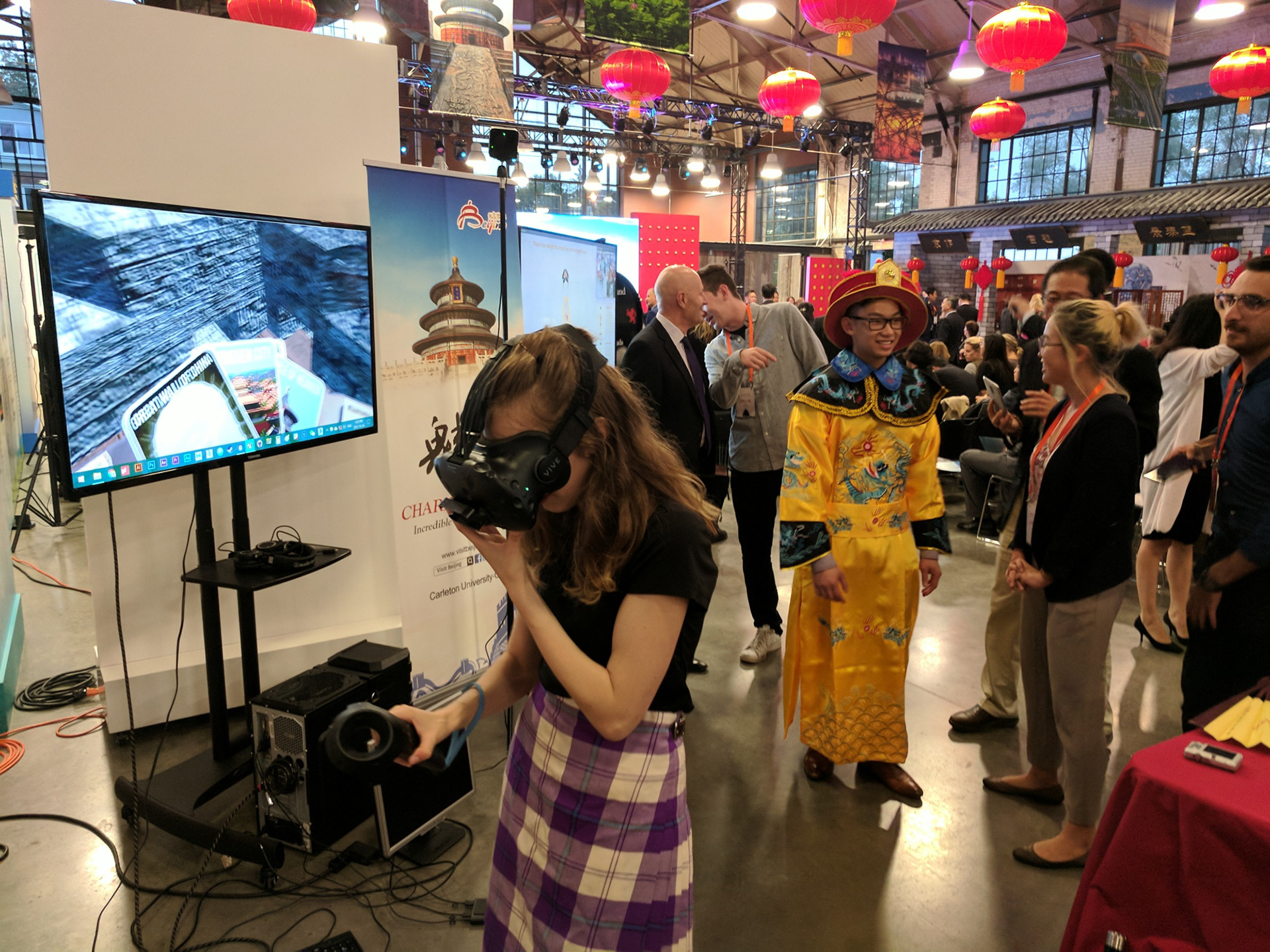 VR in use