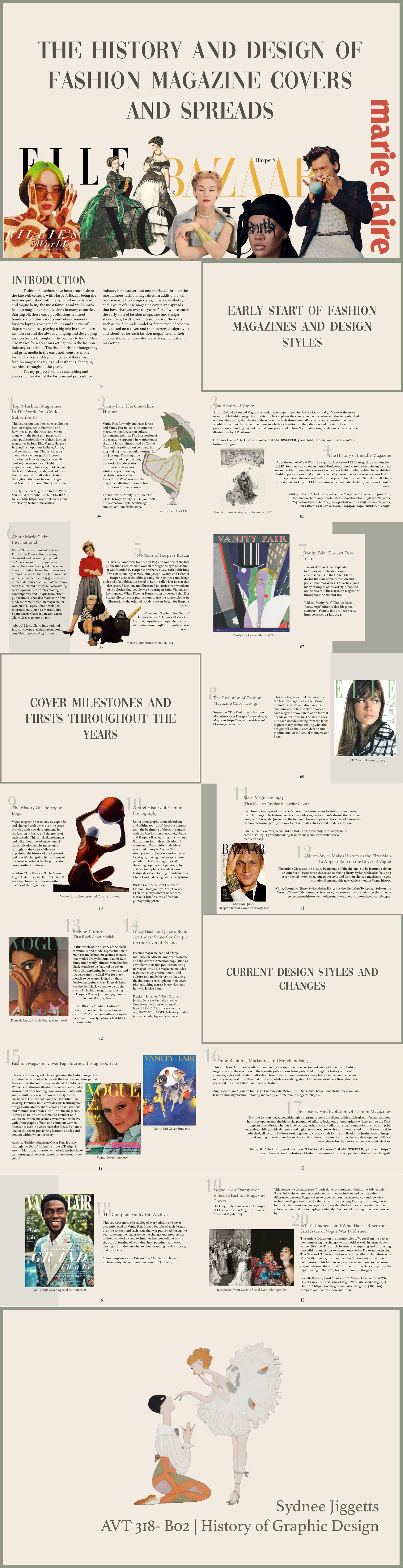 A project completed for my History of Graphic Design class as George Mason- Annotative bibliography spread
