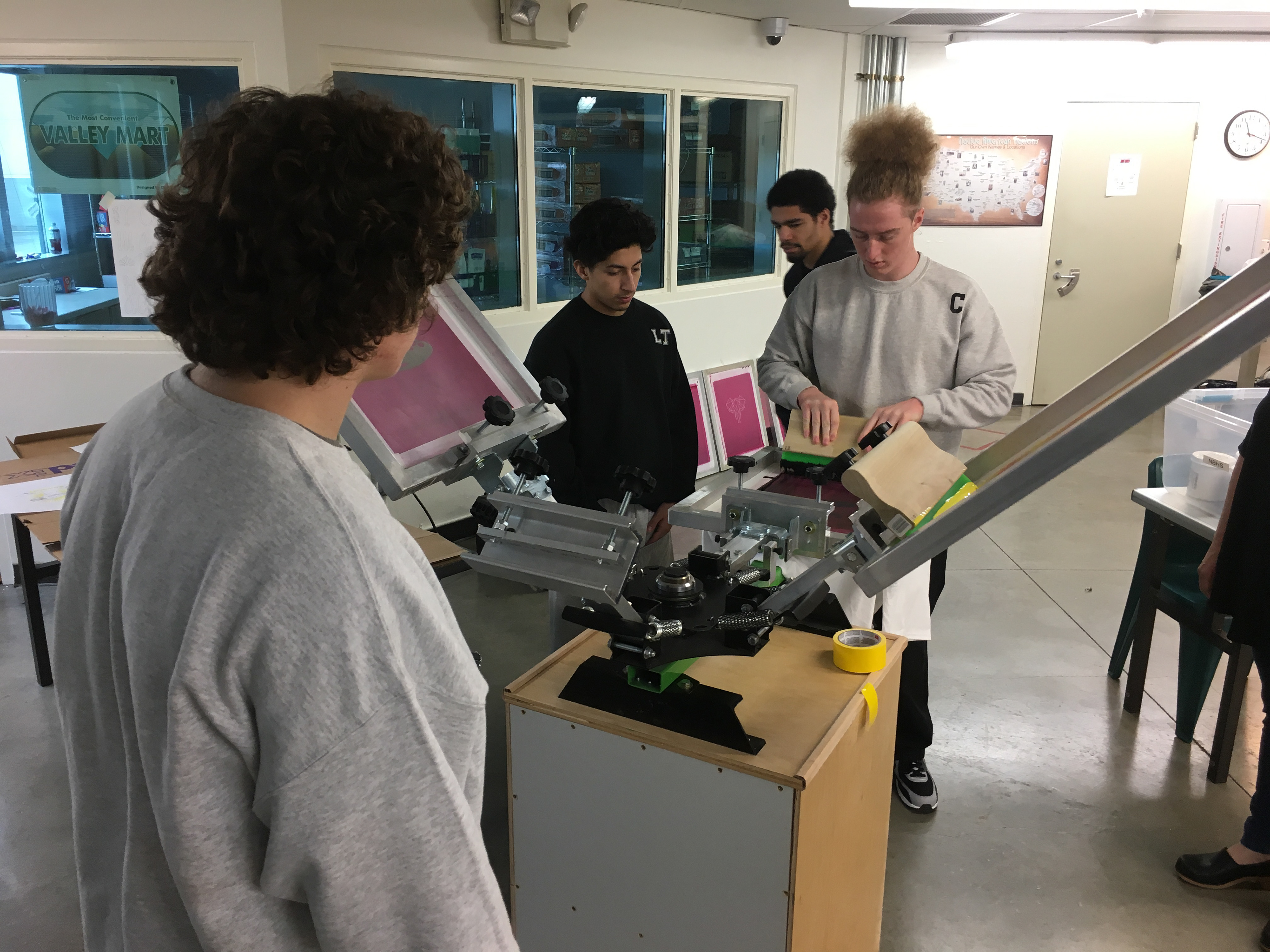 Established screenprinting program at New Bridge Youth Prison (Grants Pass, OR)