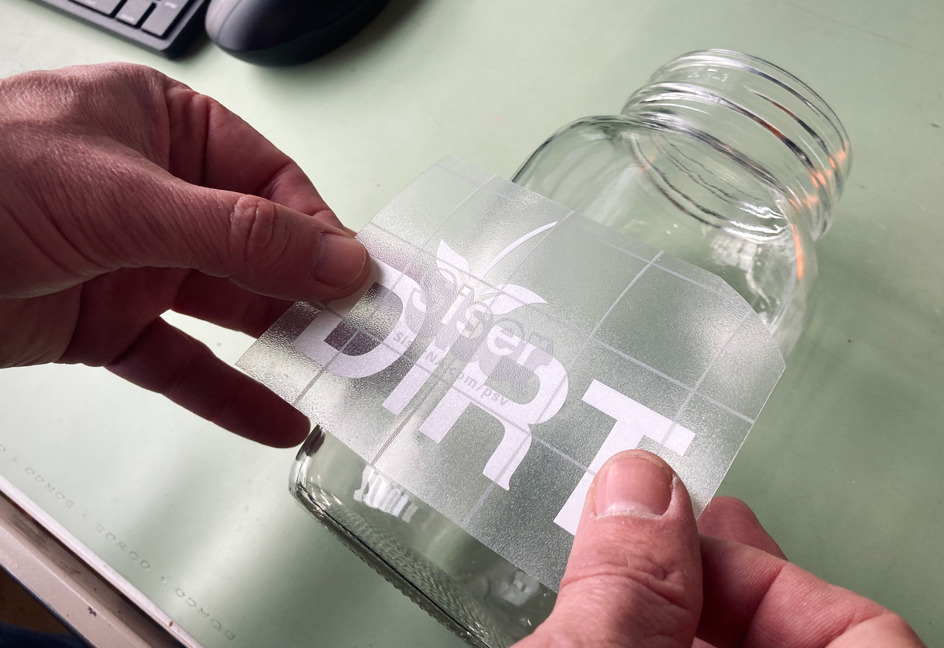 Vinyl decals for nonprofit fundraiser