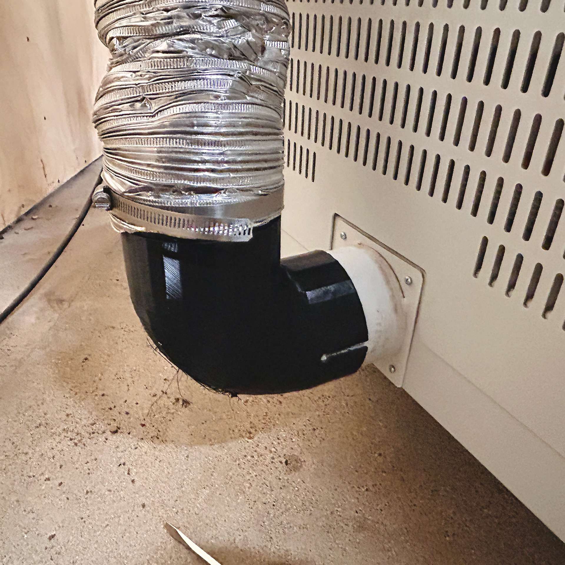 Deploying the ducting adapter