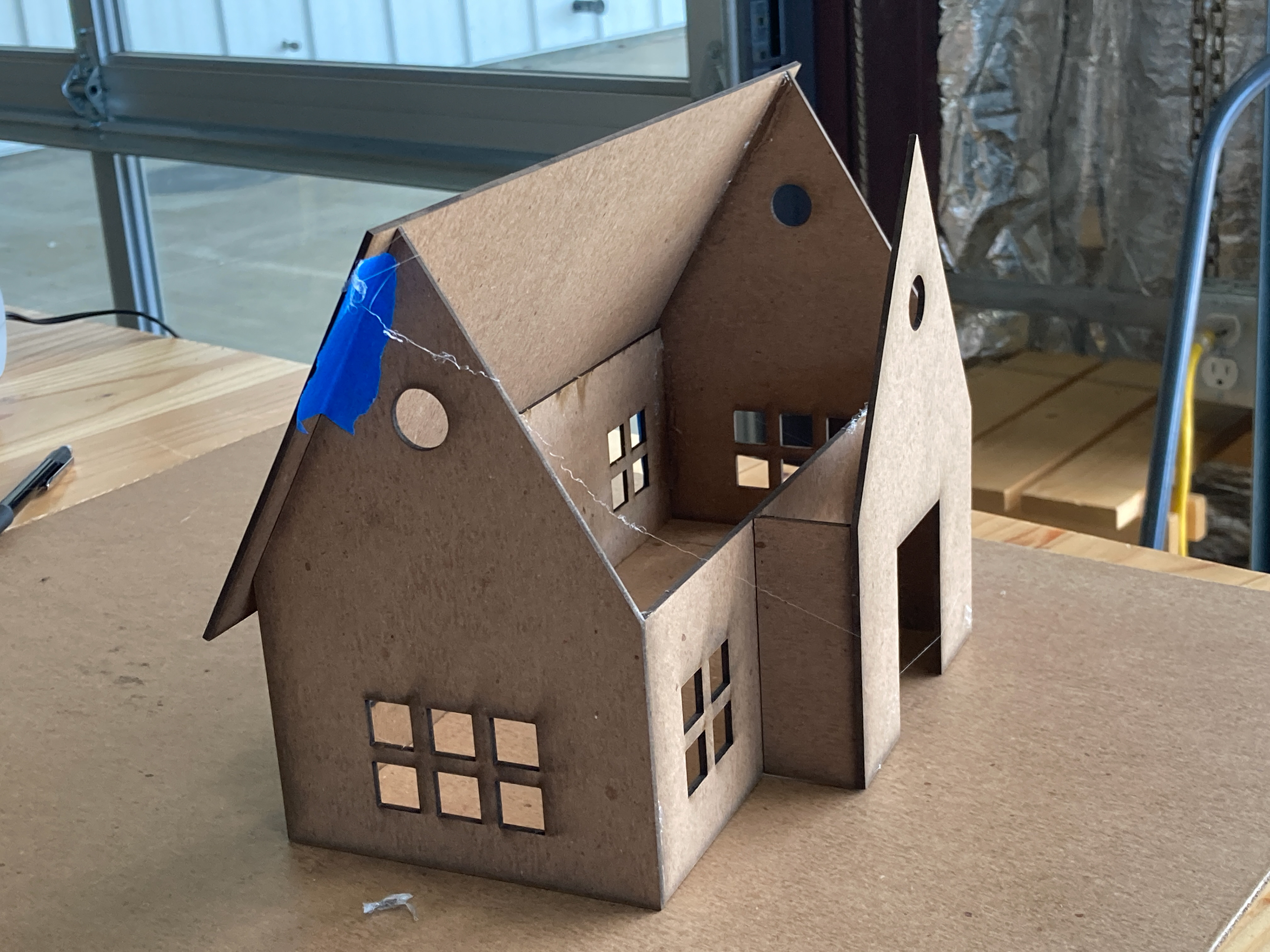 Binders board house concept.